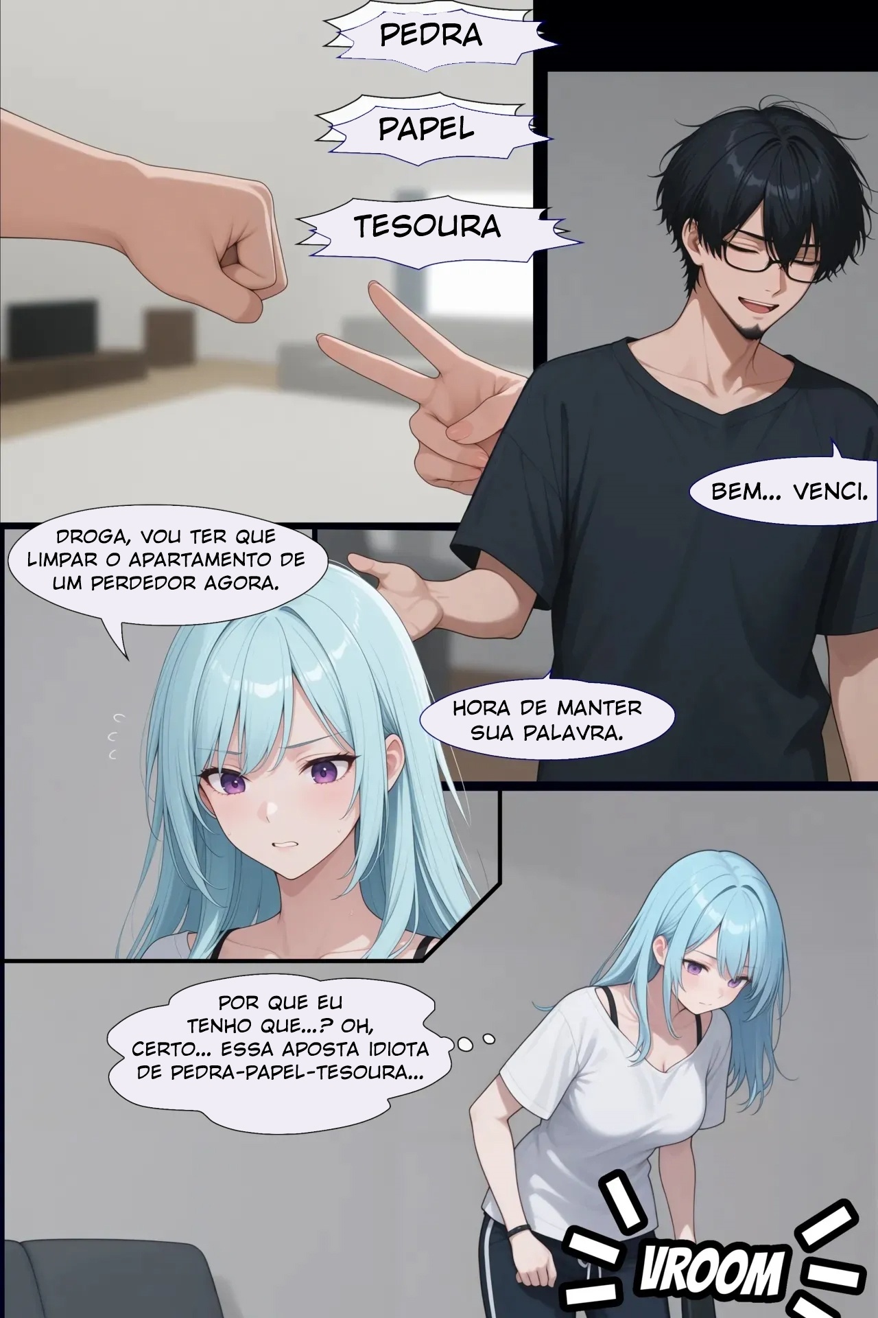 Rock, Paper, Scissors Hentai pt-br 05