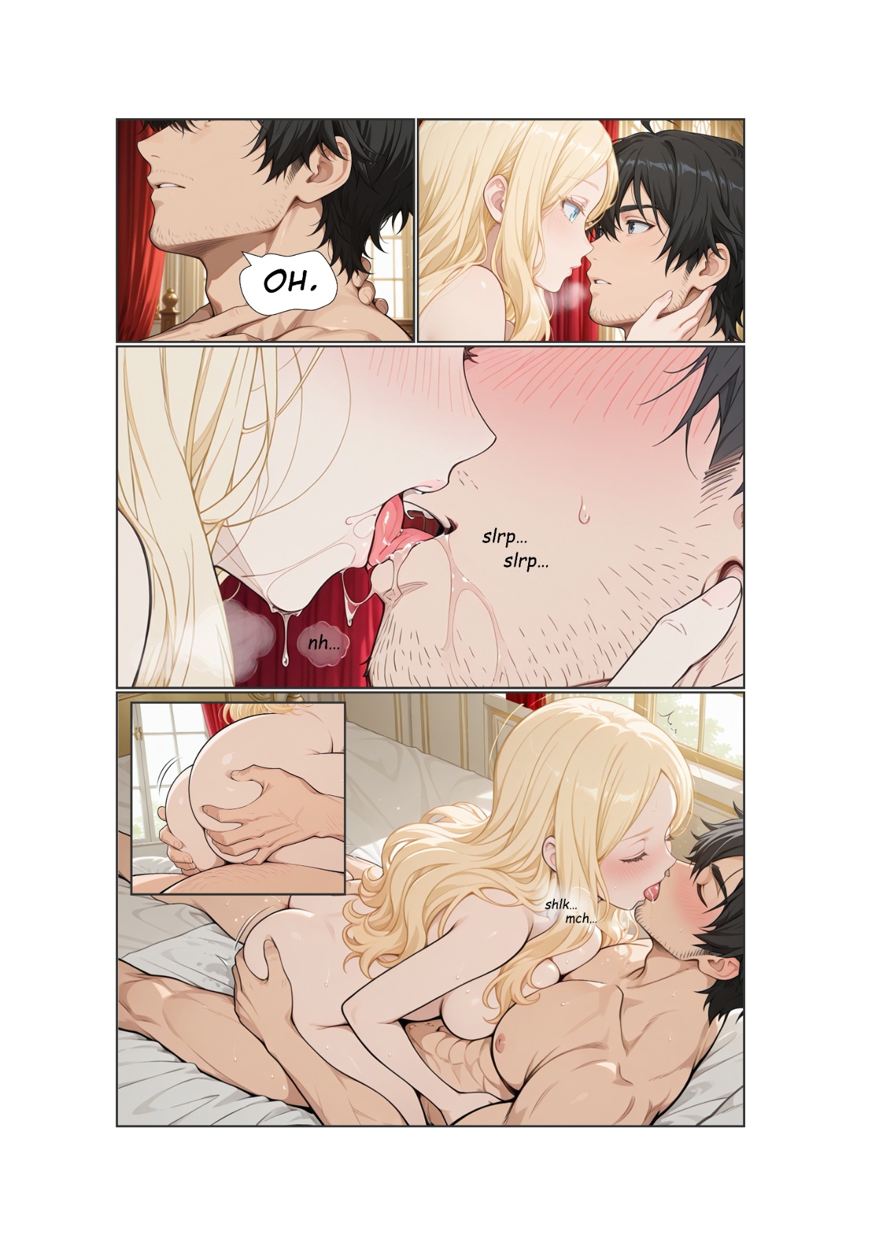 Stranded Harem Part 1: The Morning She Withheld Hentai pt-br 11