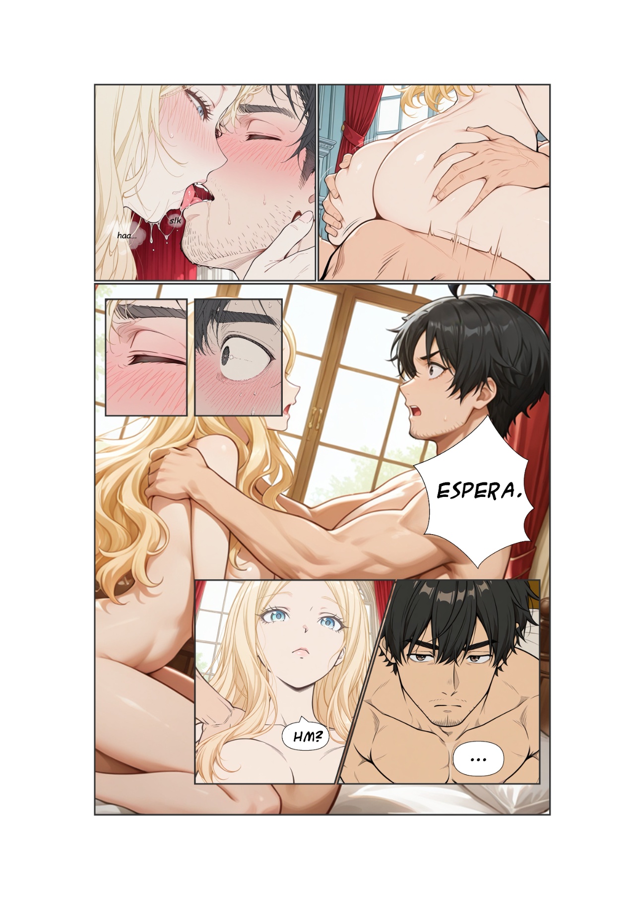 Stranded Harem Part 1: The Morning She Withheld Hentai pt-br 12