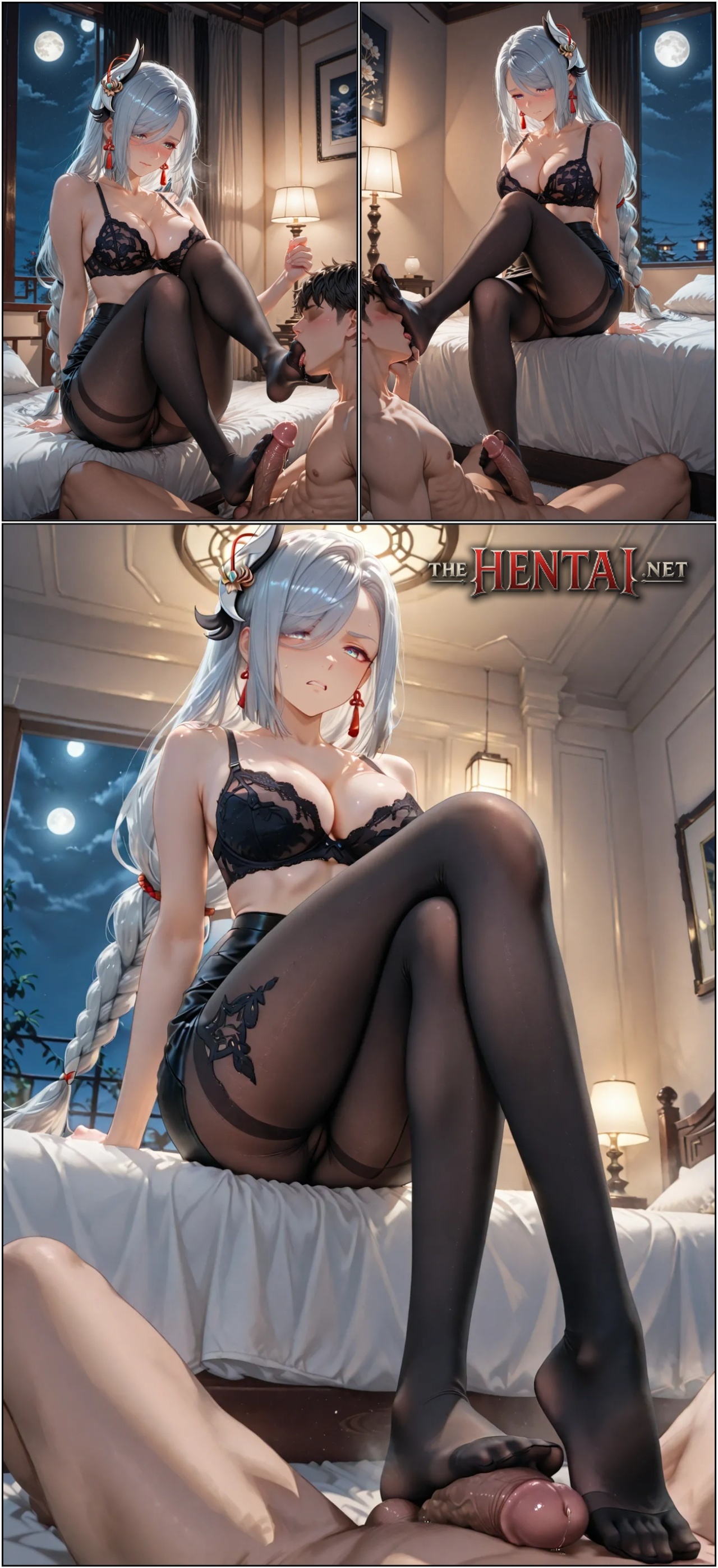 The Fall Of Shenhe Hentai pt-br 19