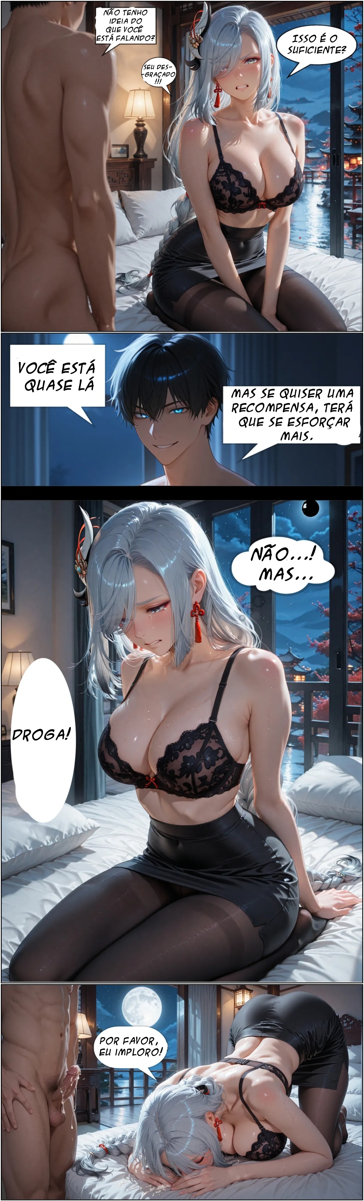 The Fall Of Shenhe Hentai pt-br 21