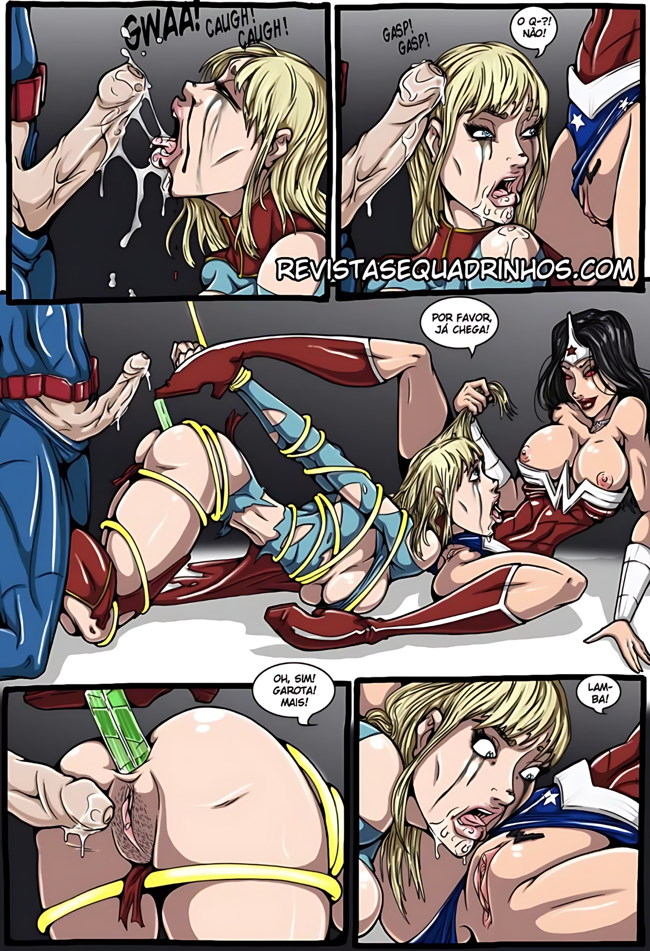 True Injustice: Supergirl Part 1 Hentai pt-br 10