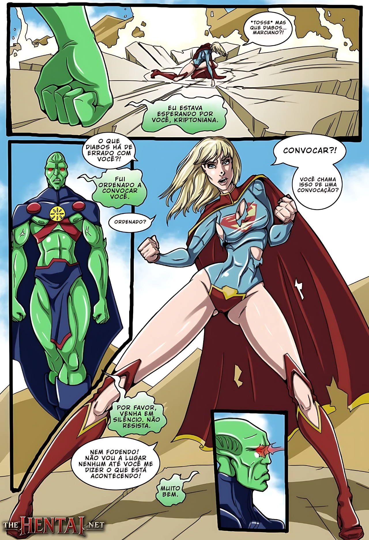 True Injustice: Supergirl Part 1 Hentai pt-br 20