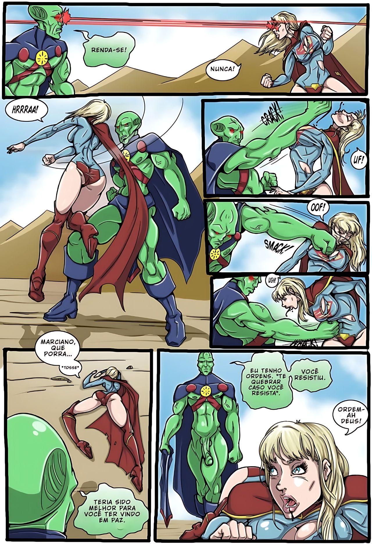 True Injustice: Supergirl Part 1 Hentai pt-br 21