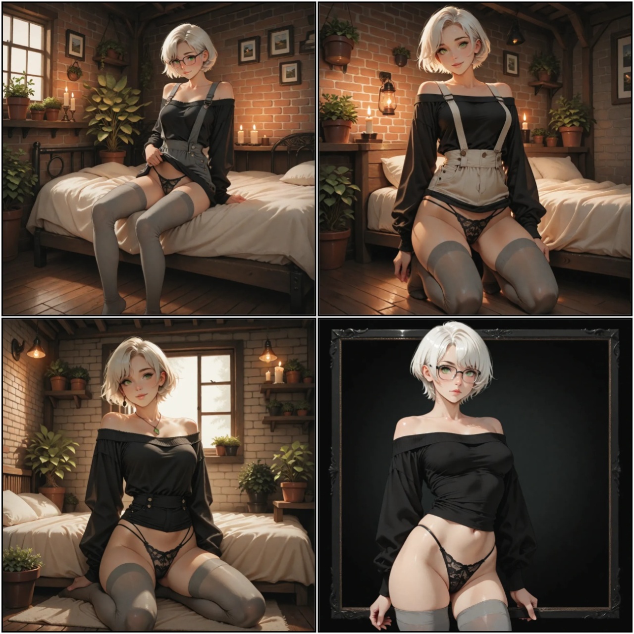 White Hair Studio MMF Threesome Groupsex Hentai pt-br 02