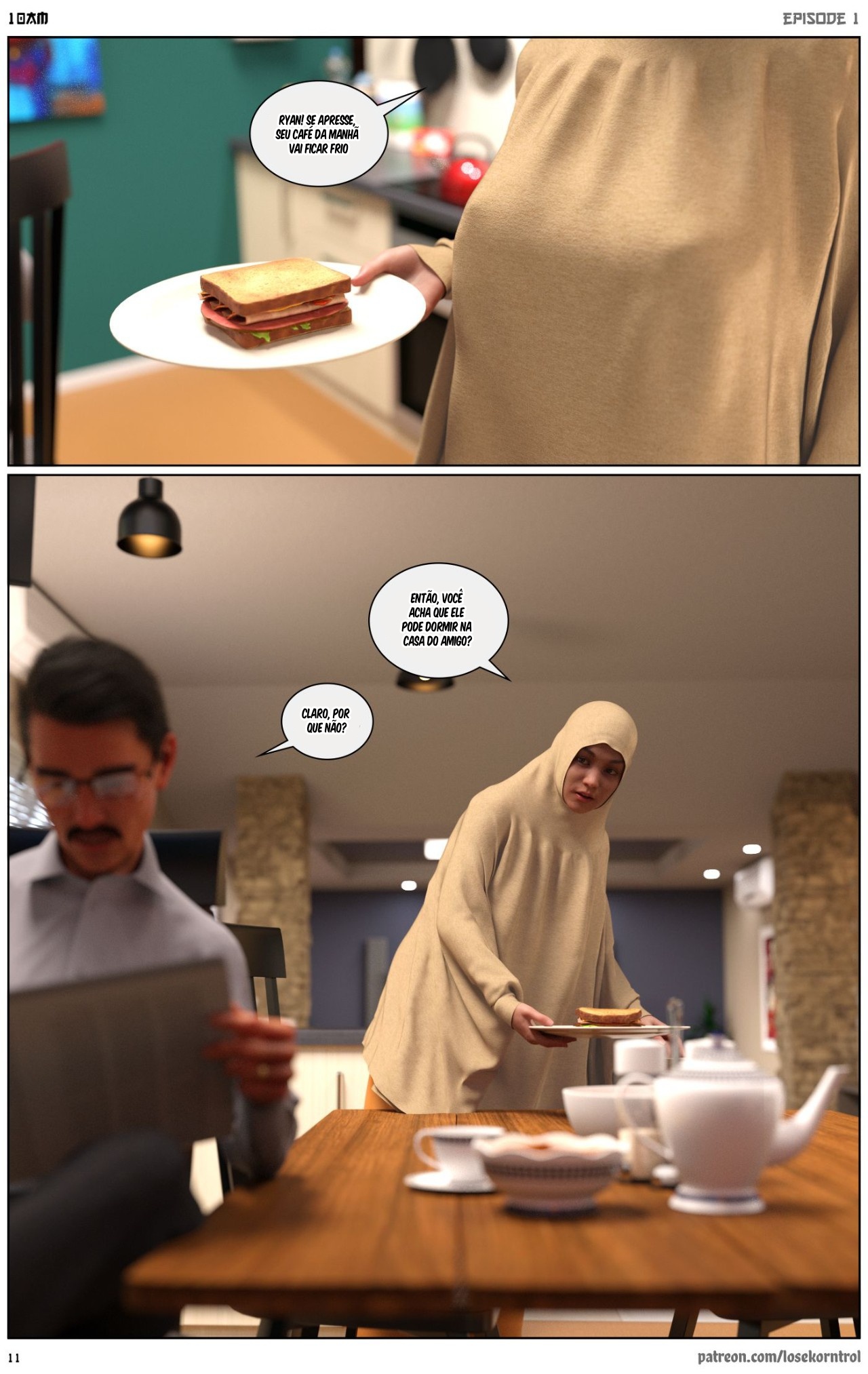 10 AM By LoseKorntrol Hentai pt-br 11