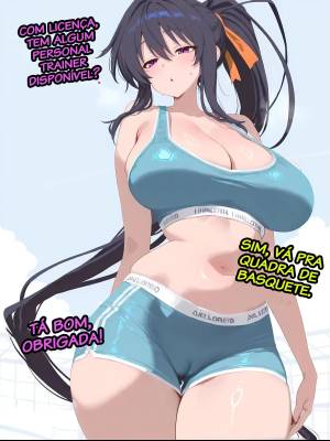 Akeno Gets a Personal Trainer Hentai pt-br 02