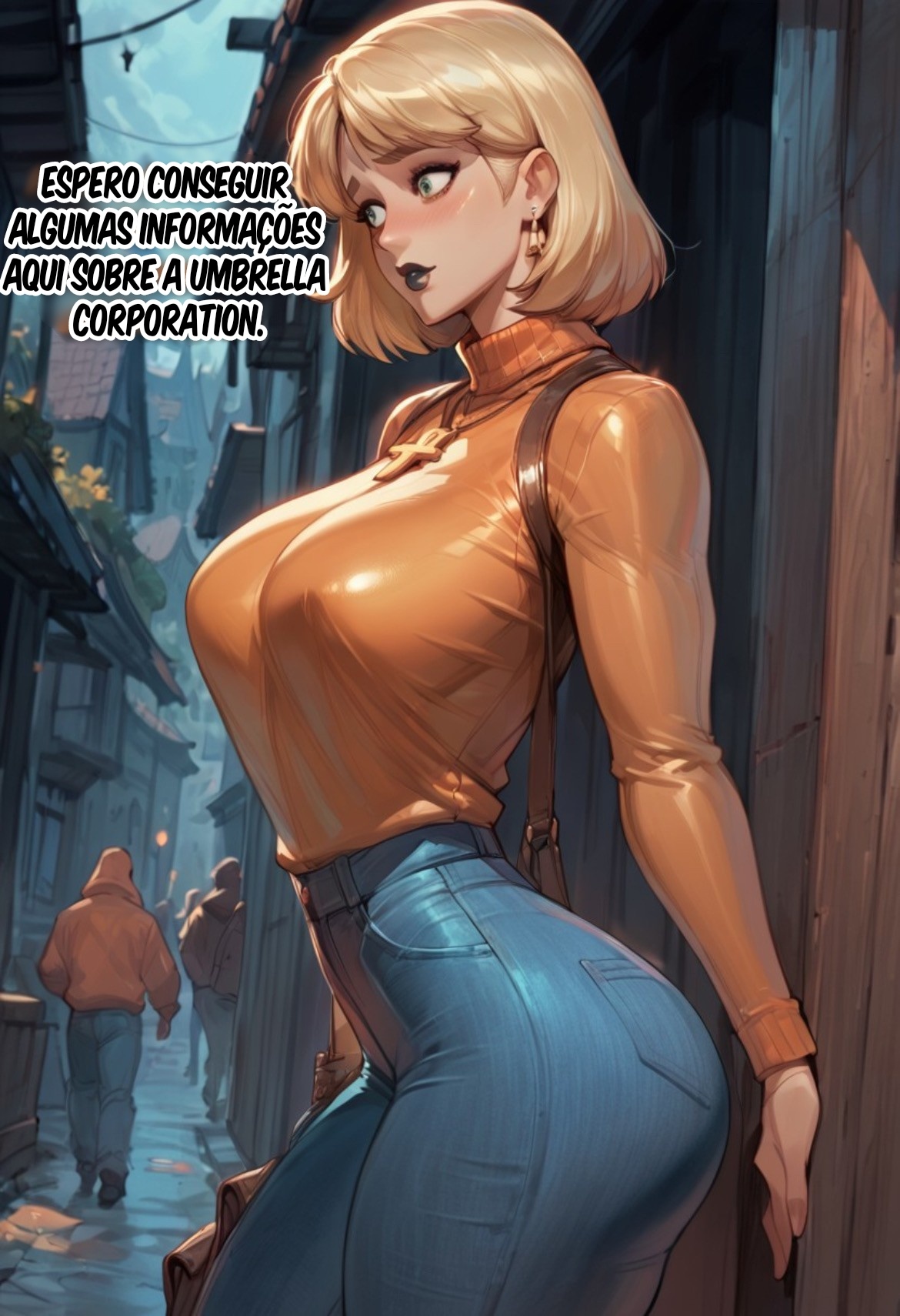 Ashley's Strange Village Hentai pt-br 02