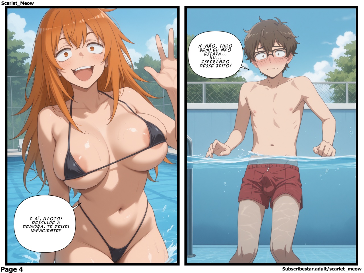 College Days Part 4: Three's A Crowd, Senpai Hentai pt-br 05