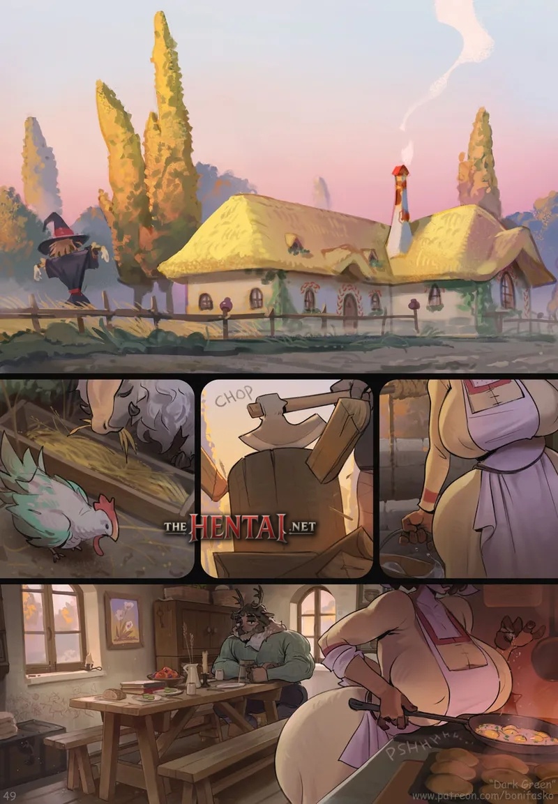 Dark Green Hentai pt-br 53