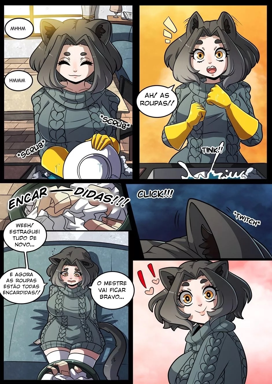 Feline Château Part 4 Hentai pt-br 04