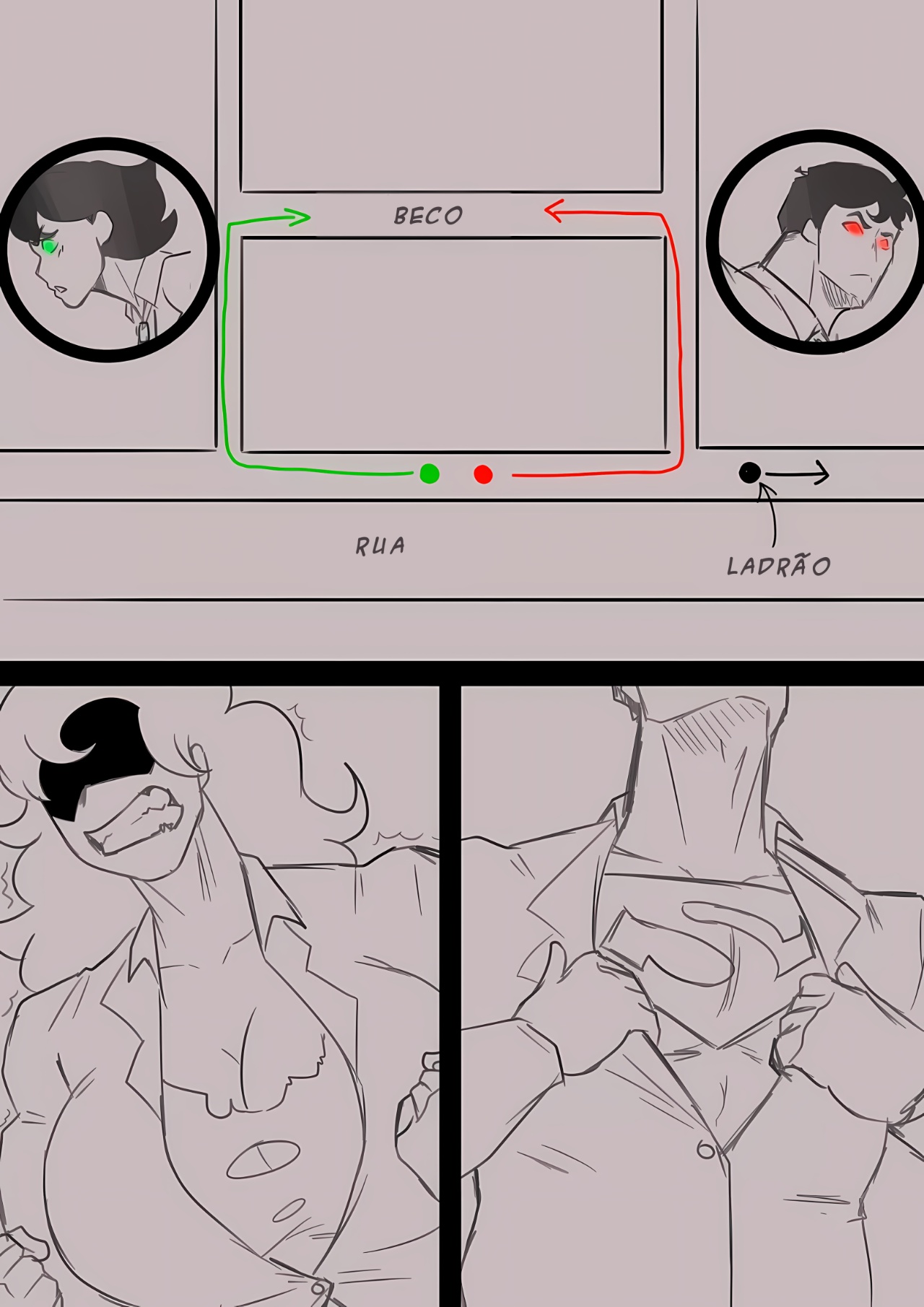 Jenny & Clark: My Sexual Adventures With Superman Hentai pt-br 12