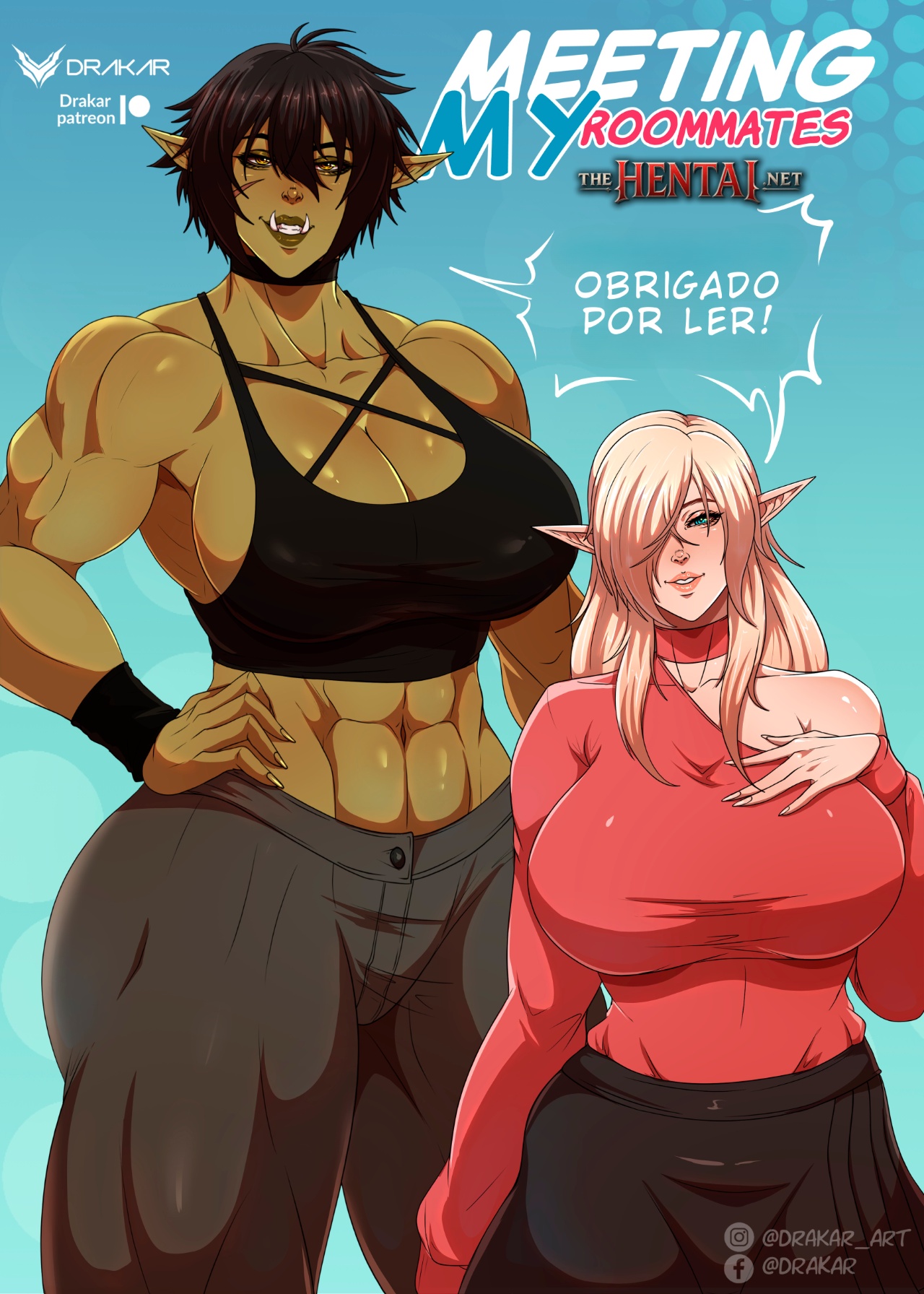 Meeting My Roommates Hentai pt-br 46