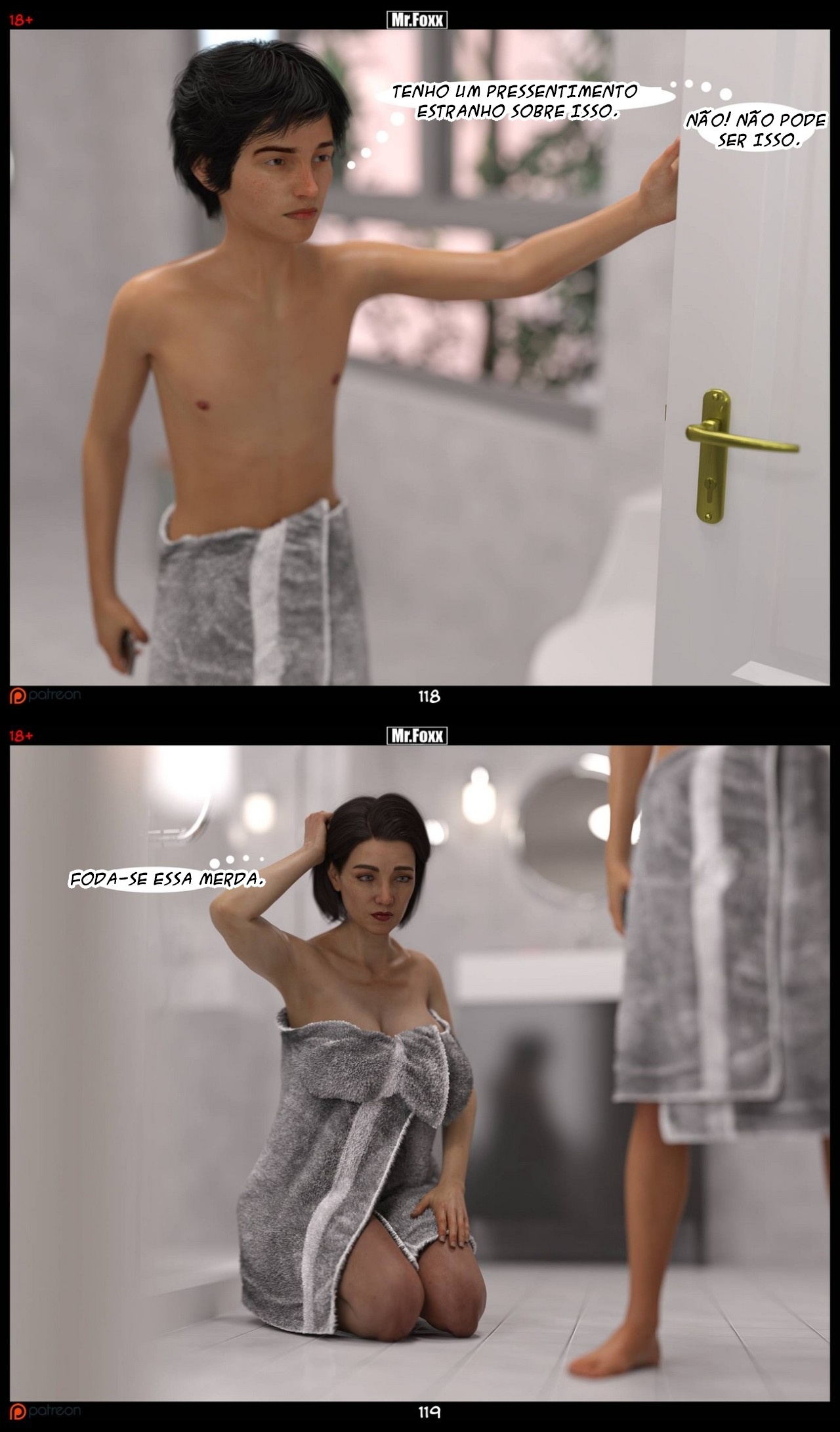 Mom's Affair Part 3 Hentai pt-br 60