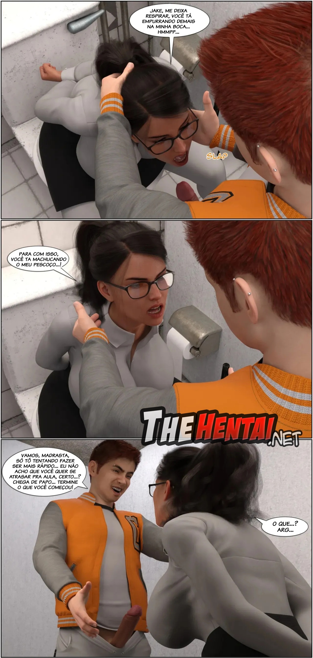 My Teacher Is My StepMom Hentai pt-br 38