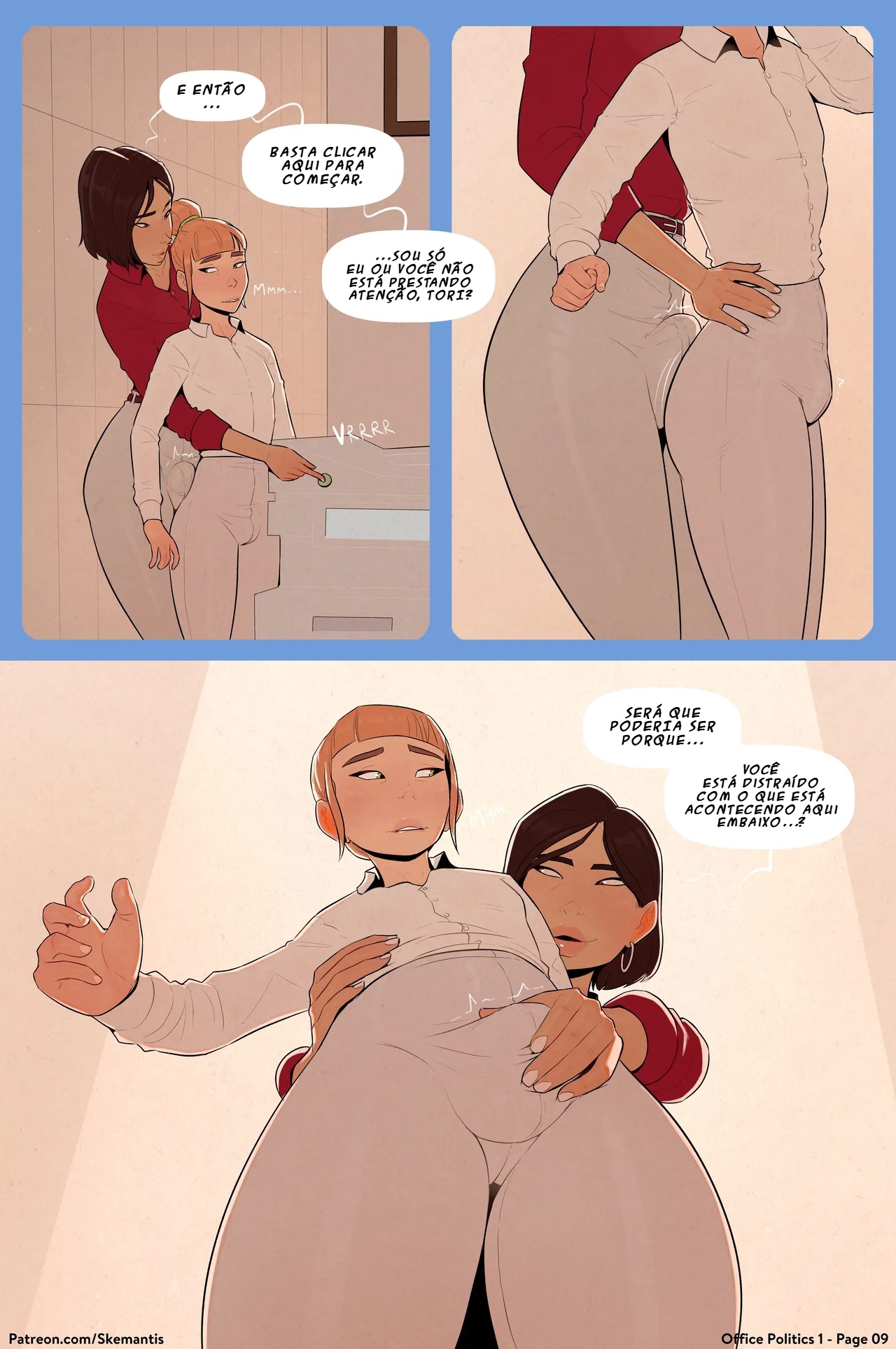 Office Politics By Skemantis Hentai pt-br 09