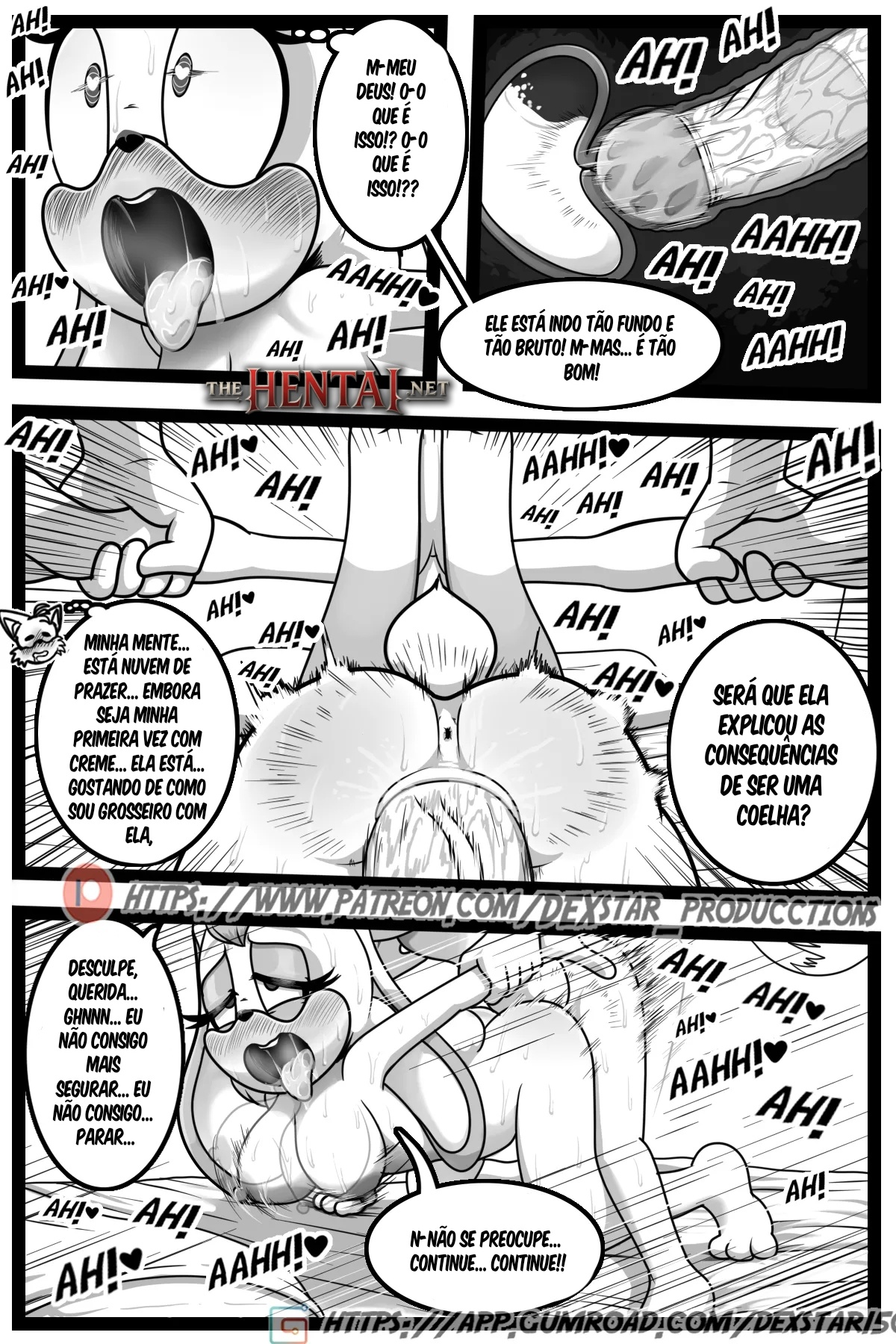 PLEASE FUCK ME: Tail x Cream Hentai pt-br 18
