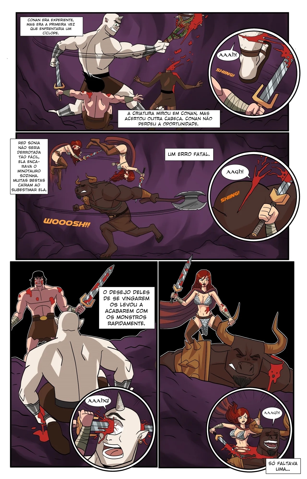 Red Sonja And Conan: Journey Of War, Love And Lust Hentai pt-br 06