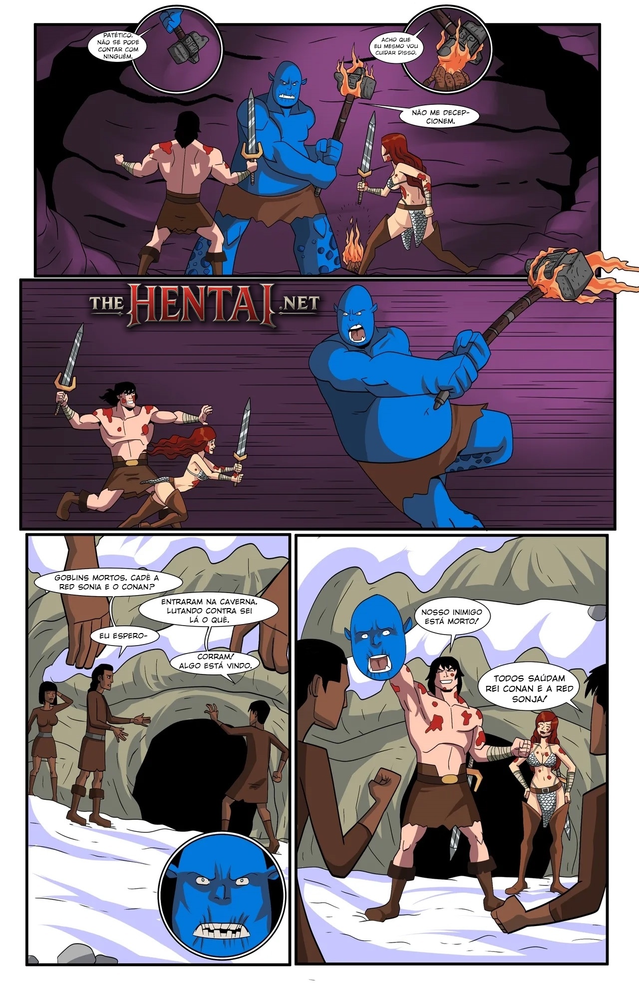 Red Sonja And Conan: Journey Of War, Love And Lust Hentai pt-br 07