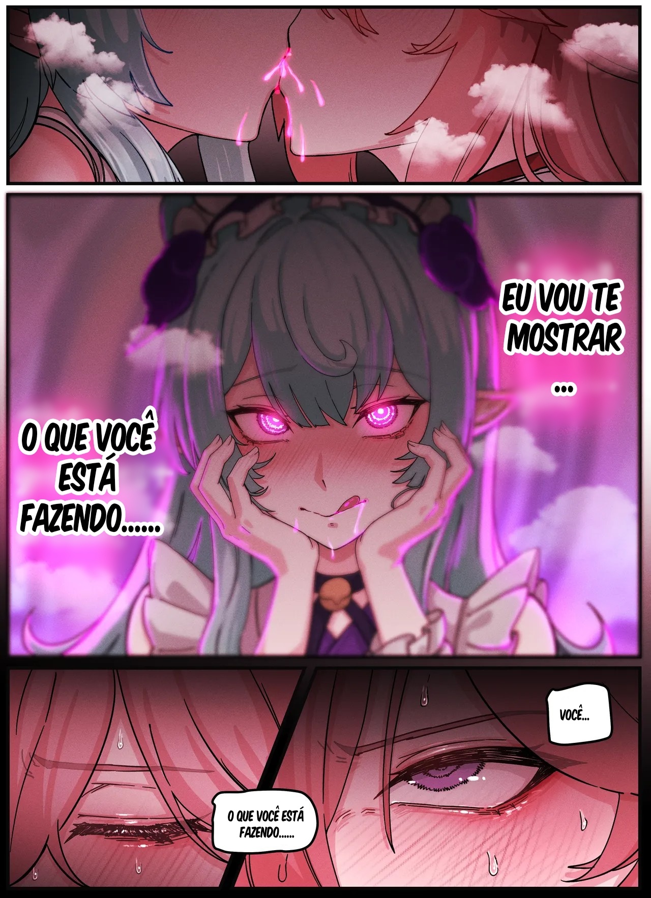 Teyvat Gravure Part 9: Raiden & Miko  Hentai pt-br 04