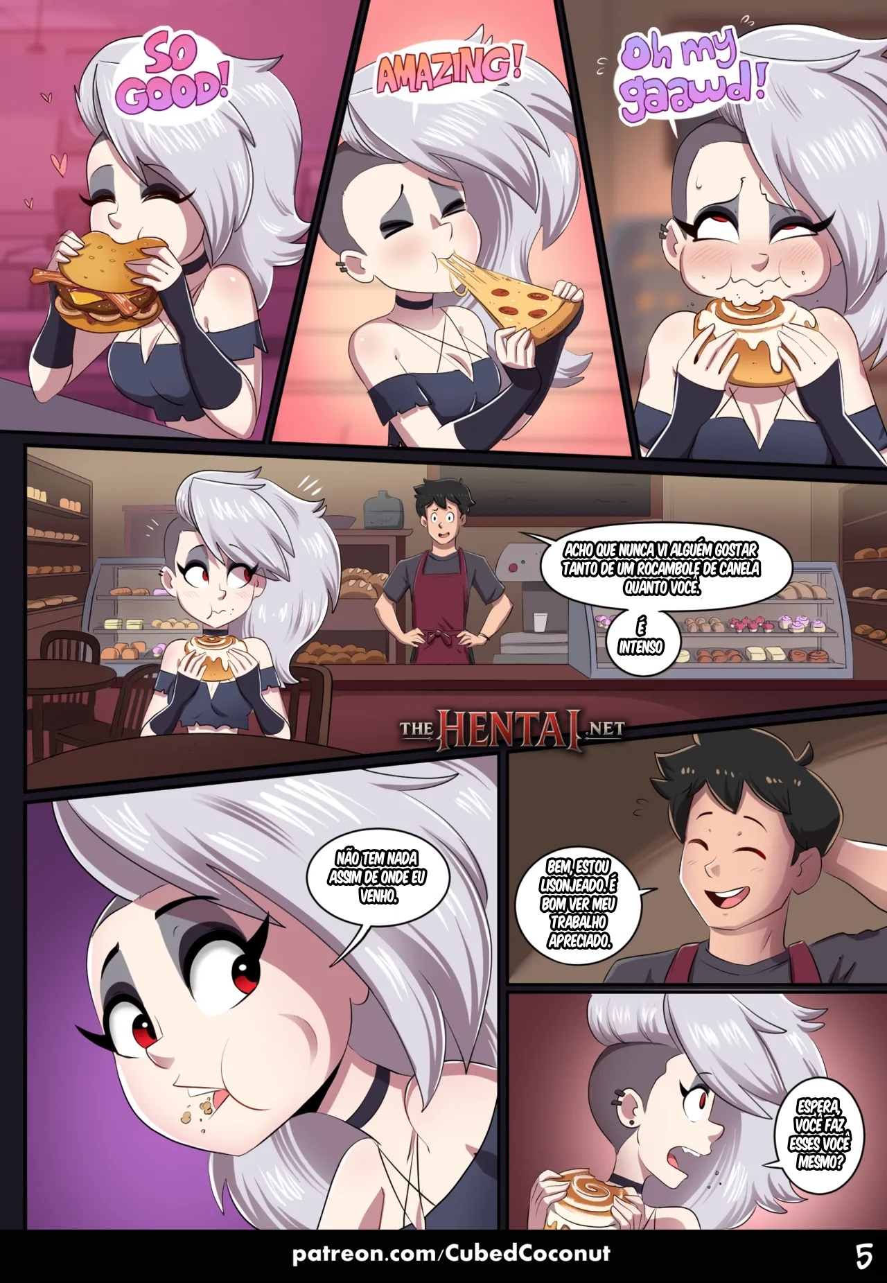The Human And The Hellhound Hentai pt-br 05