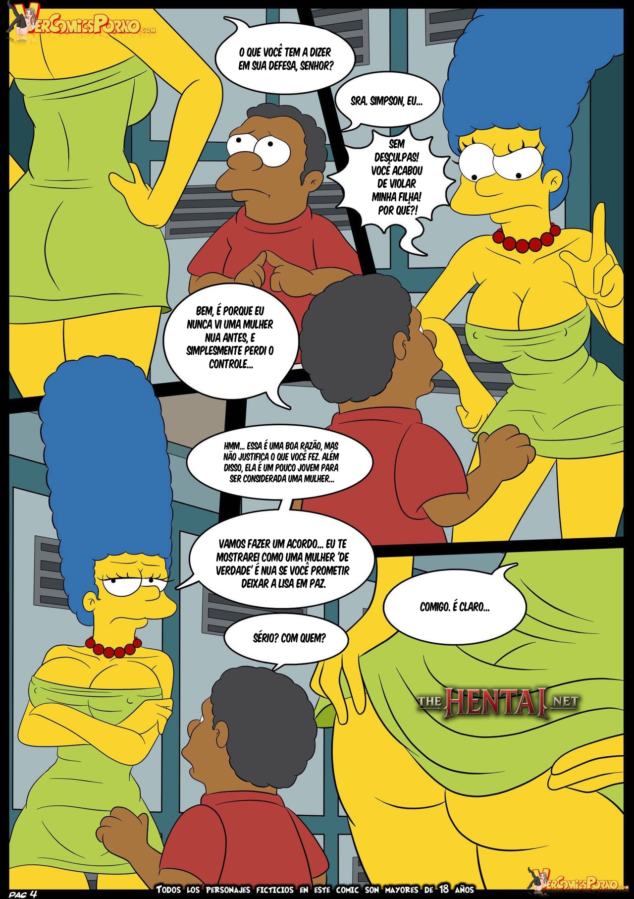 The Simpsons: Love For The Bully Hentai pt-br 05