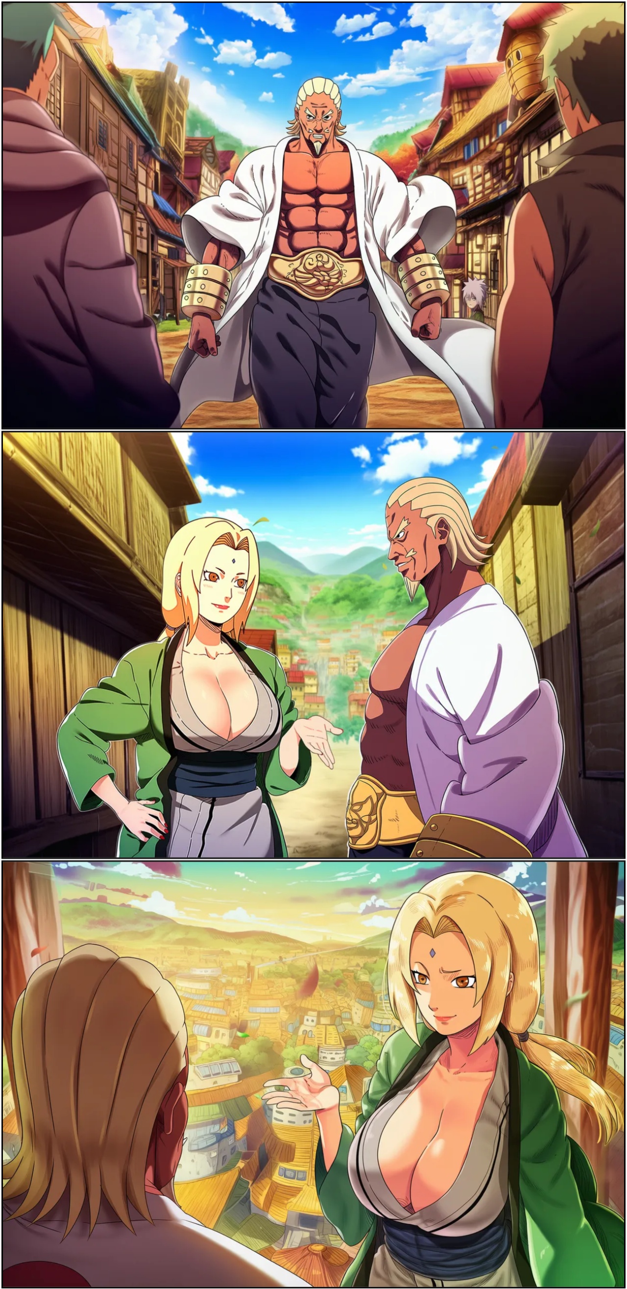 Tsunade Takes The Thunder Cock Hentai pt-br 02