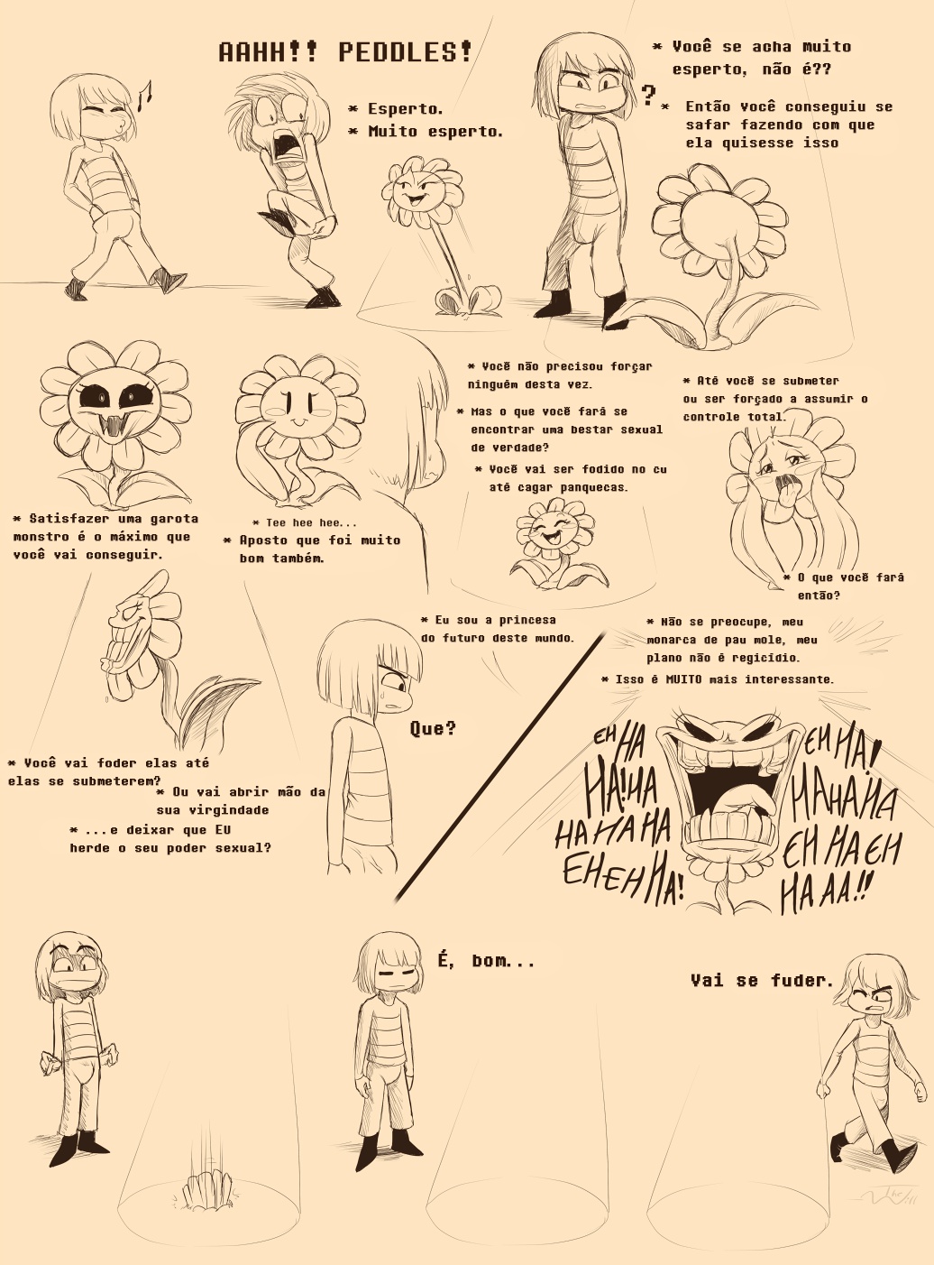 Under(her)tail: Monster-Girl Edition Hentai pt-br 23