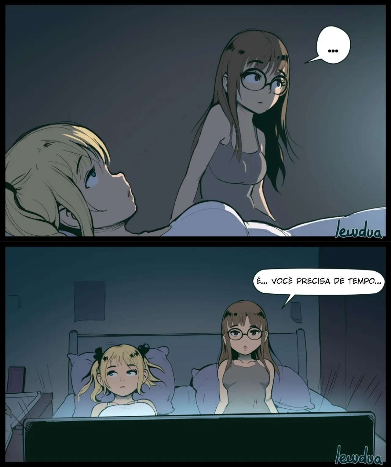 Watching a Series: Nessie and Karen Hentai pt-br 02