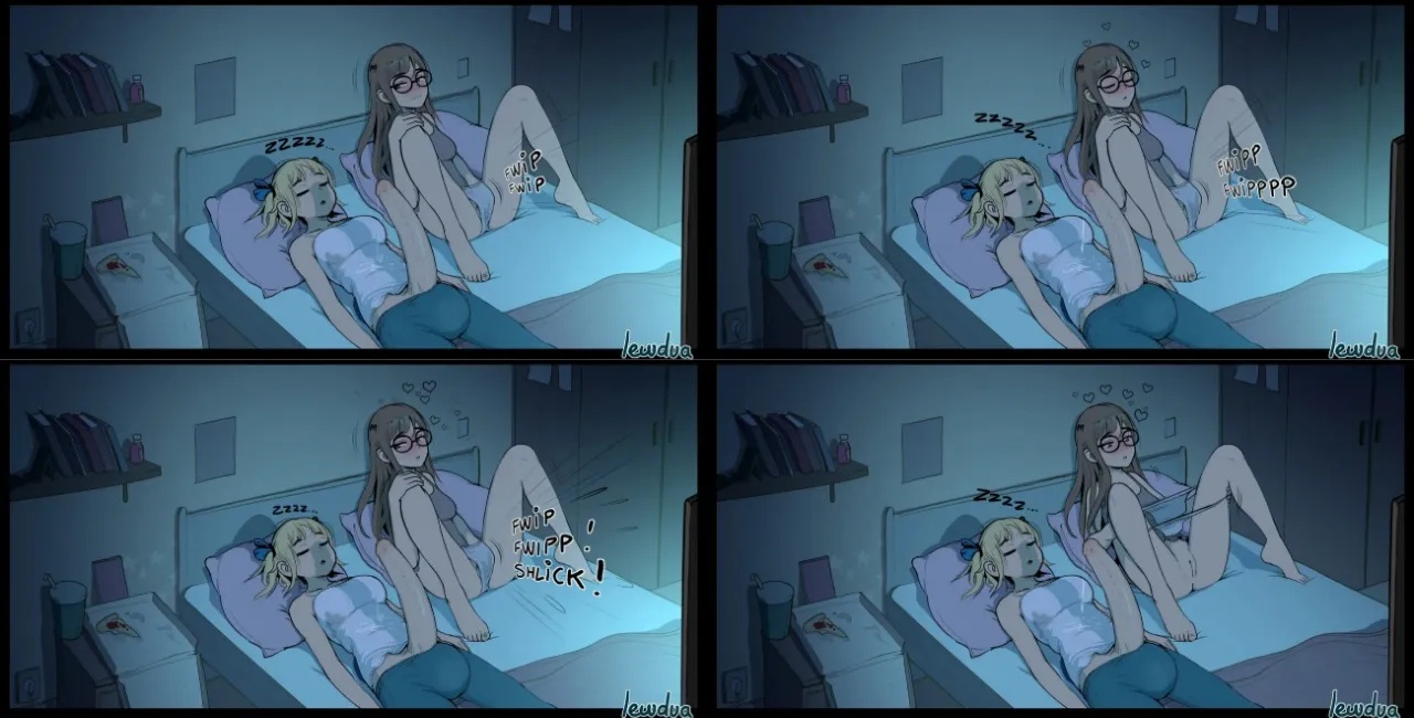 Watching a Series: Nessie and Karen Hentai pt-br 12