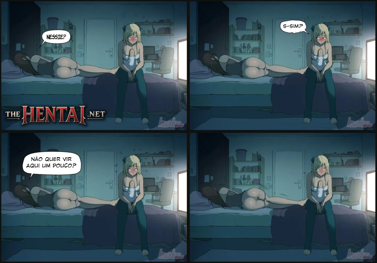 Watching a Series: Nessie and Karen Hentai pt-br 18