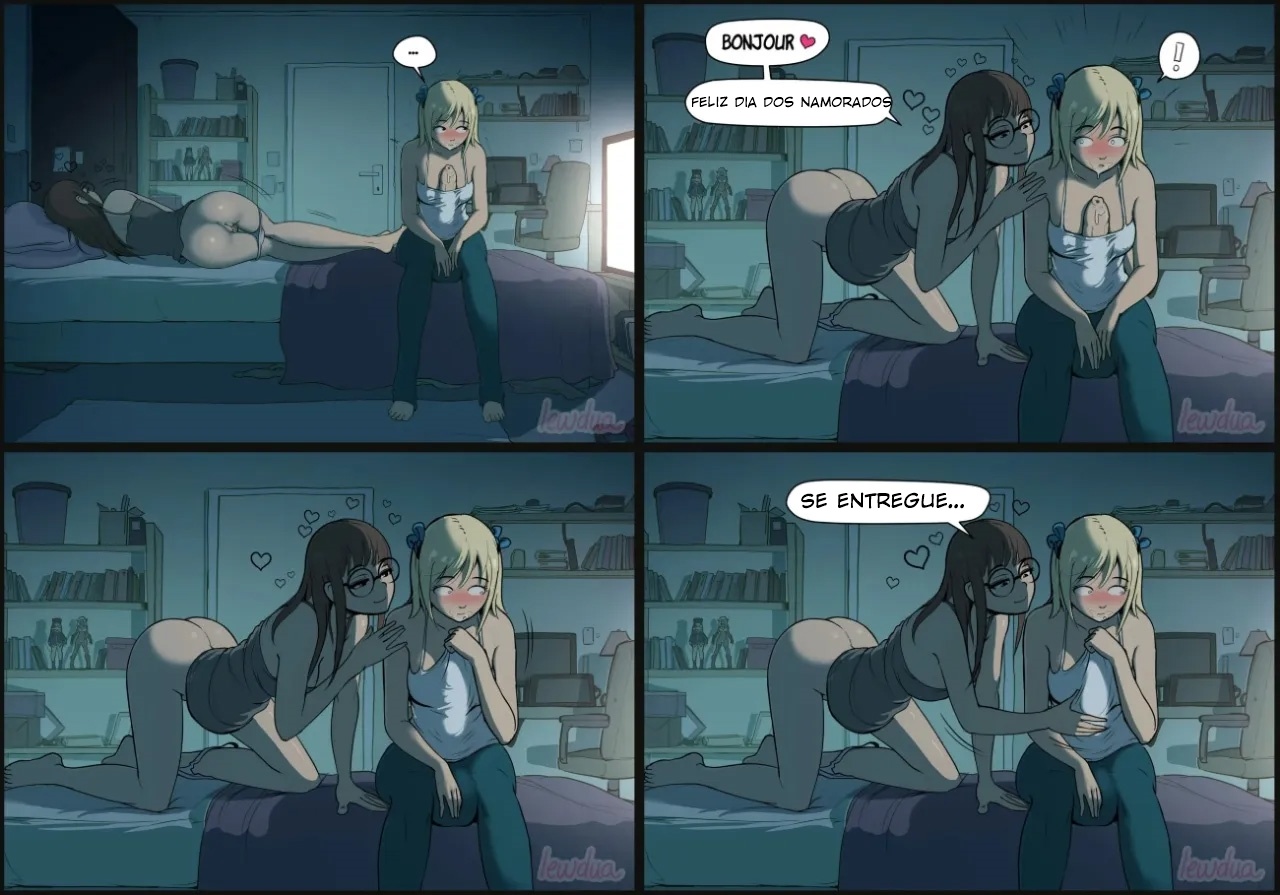 Watching a Series: Nessie and Karen Hentai pt-br 19