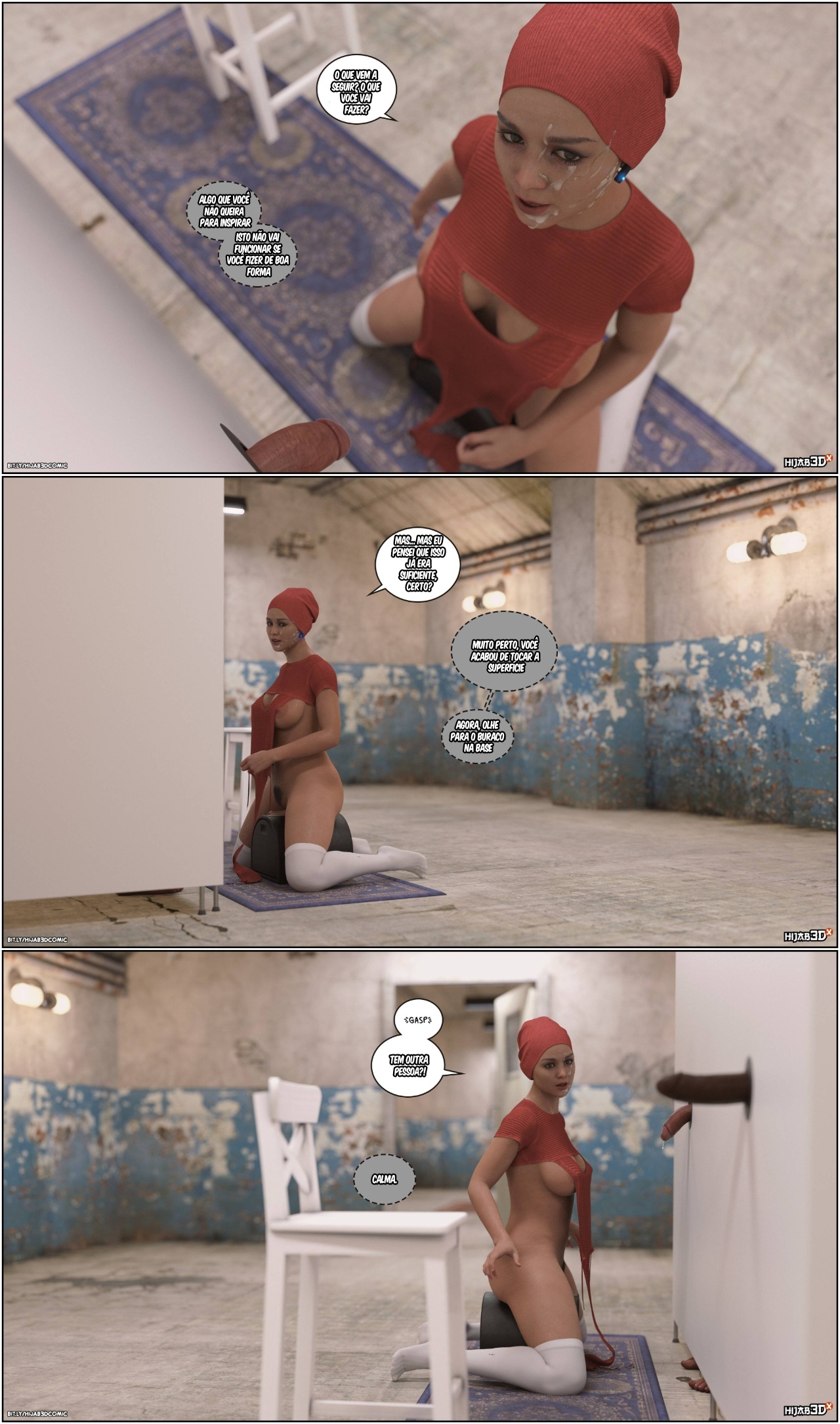 10 AM By Hijab 3DX Part 4 Hentai pt-br 23