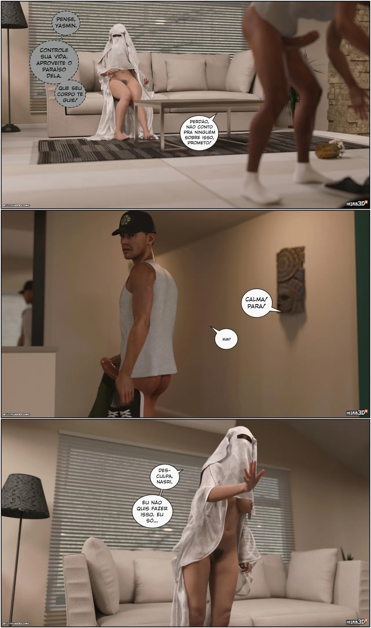 10 AM By Hijab 3DX Part 5 Hentai pt-br 31