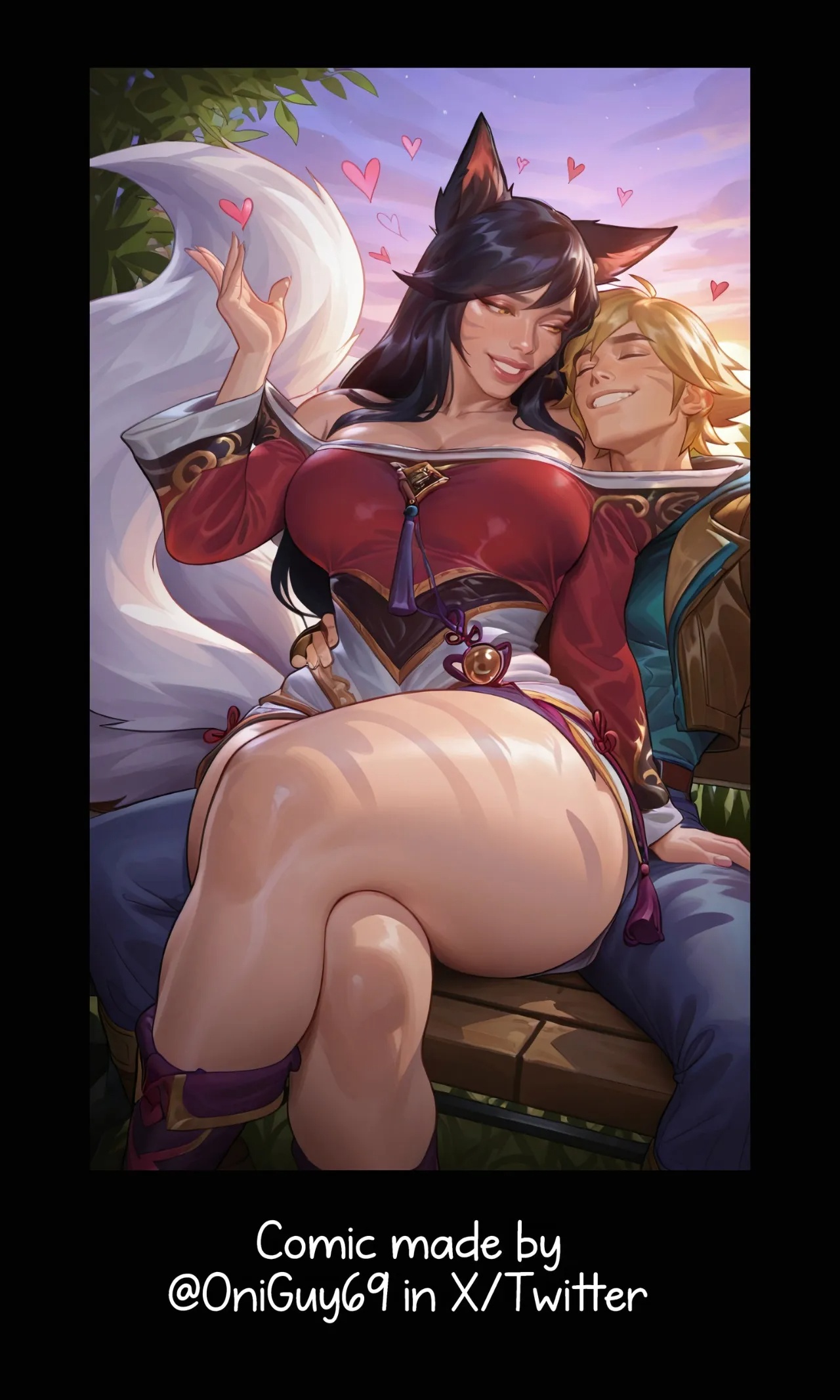 Ahri x Ezreal: Charming Time Hentai pt-br 21