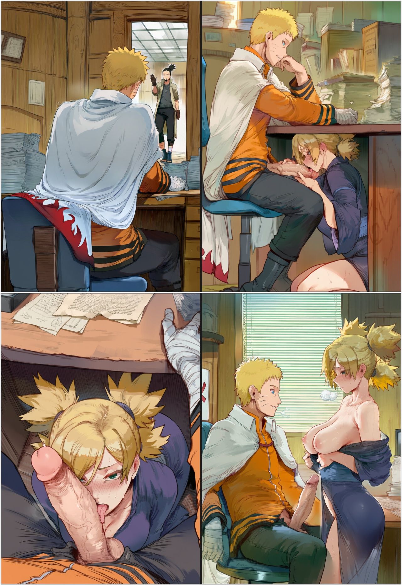 AI Generated: Naruto X Temari Hentai pt-br 13