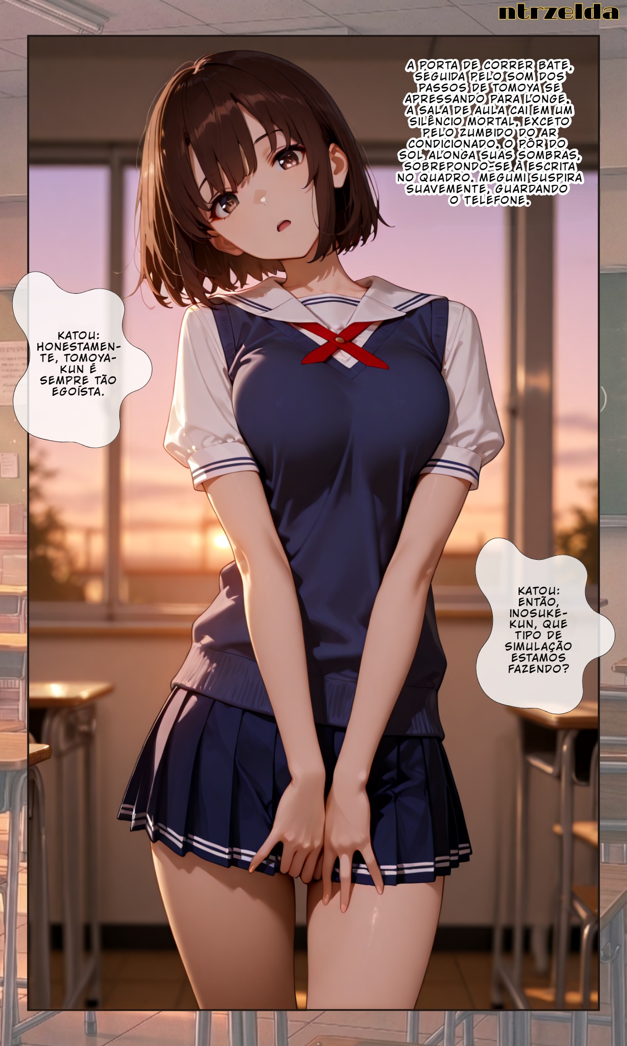 Beyond the Sunset: #012 Katou Hentai pt-br 08