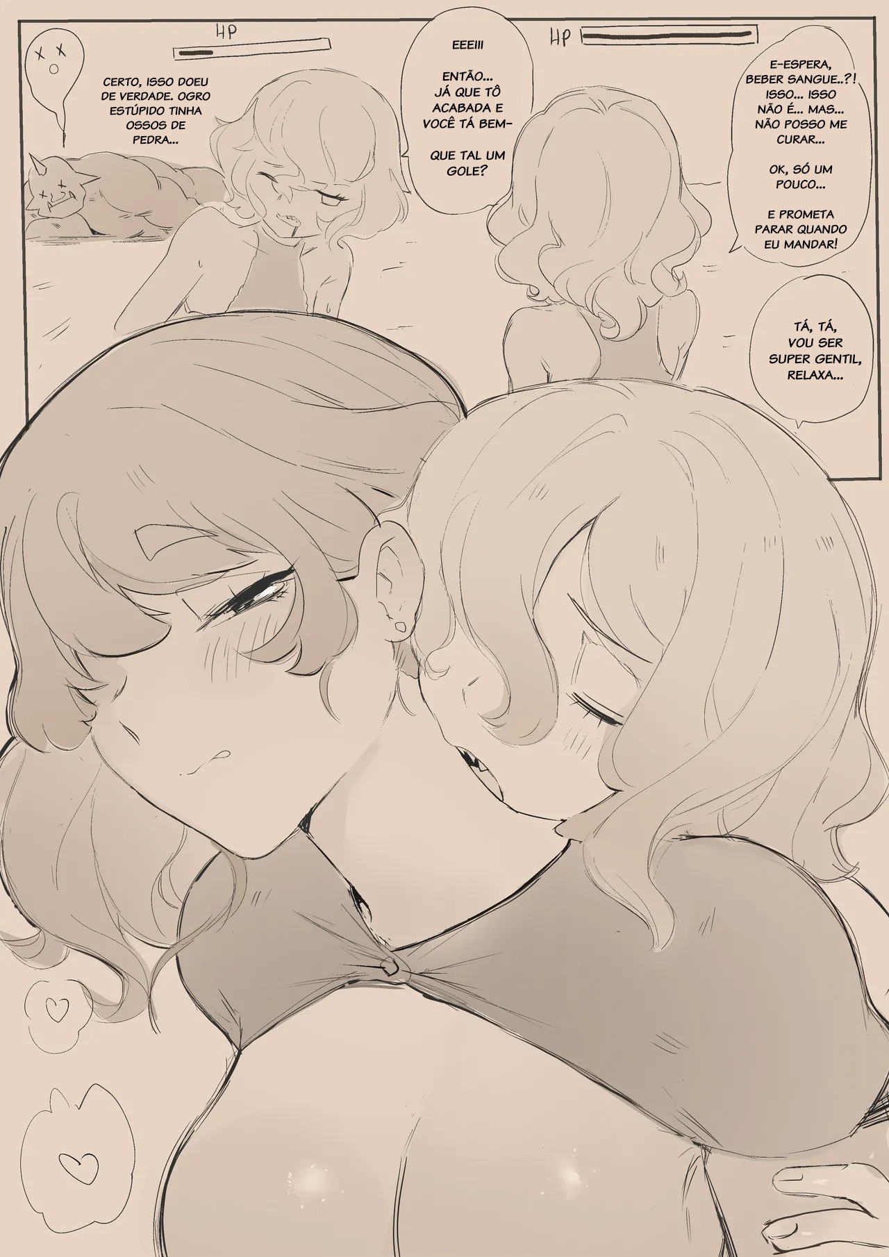 Cleric Taliyah: Dumb & Cute Hentai pt-br 03