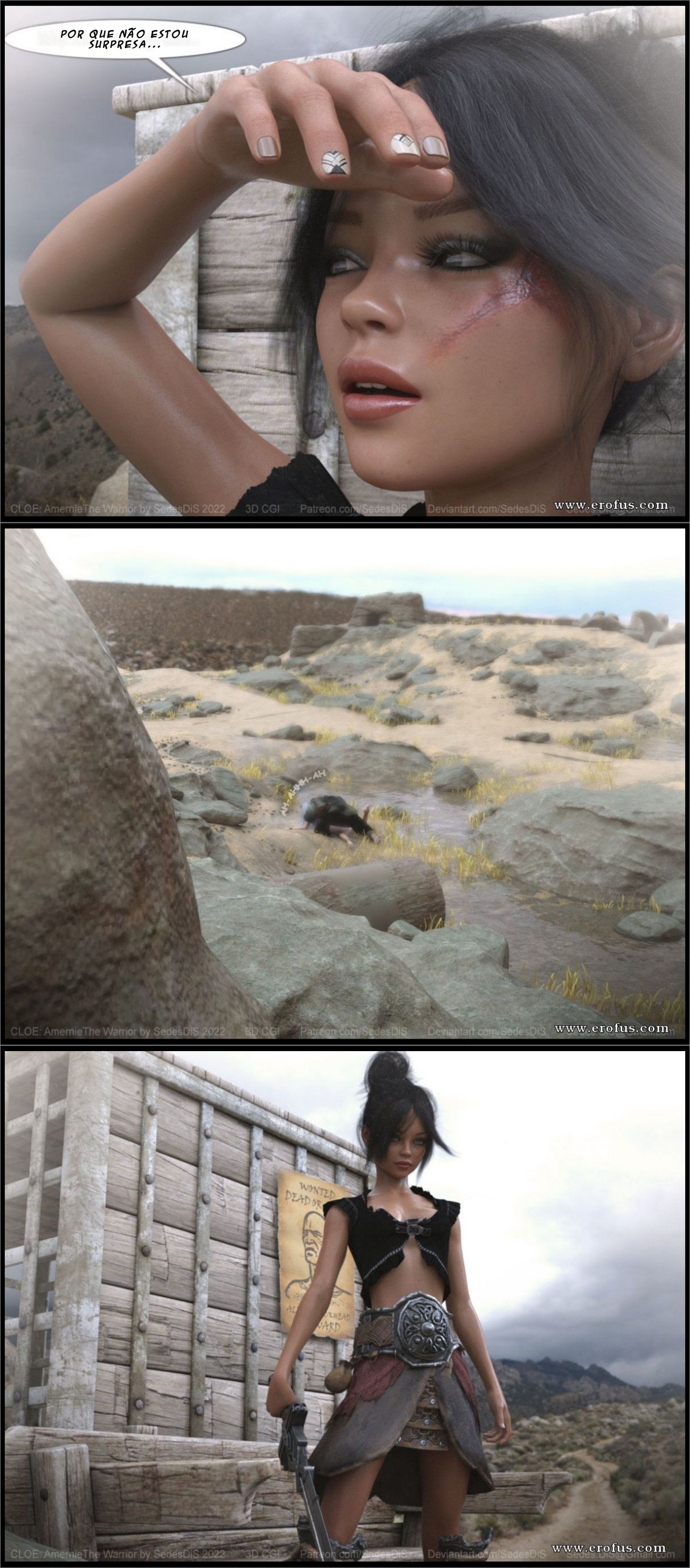 Cloe: Amernie The Warrior Hentai pt-br 12