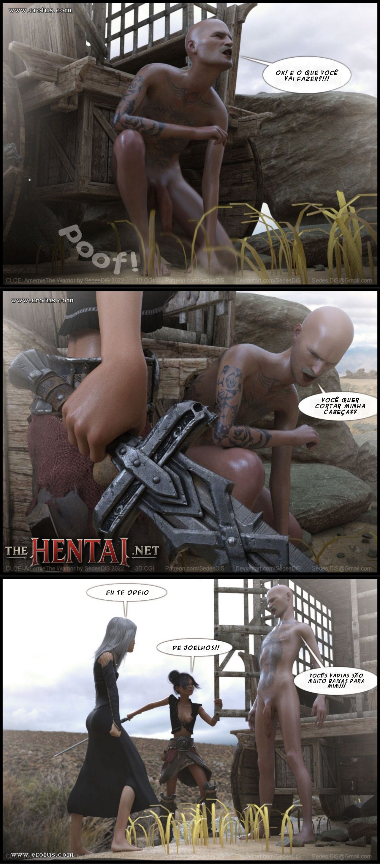 Cloe: Amernie The Warrior Hentai pt-br 25