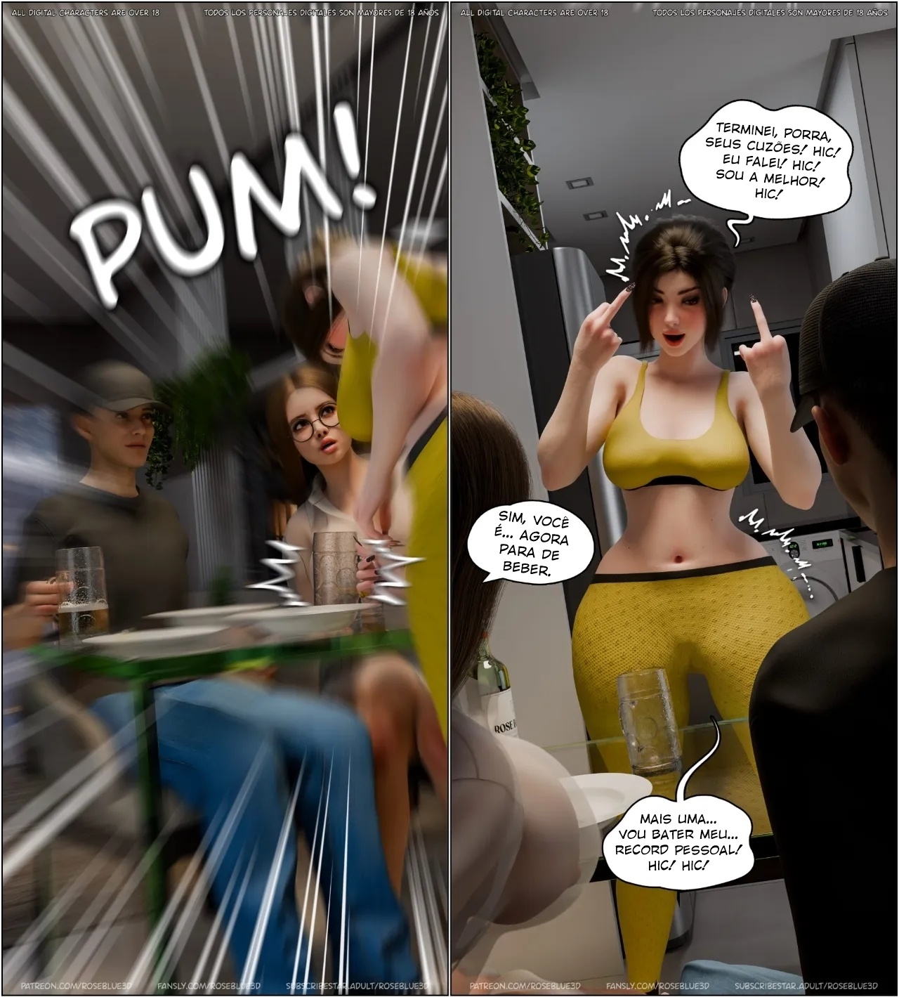 Dismissed By Rose Blue 3D Part 6 Hentai pt-br 19