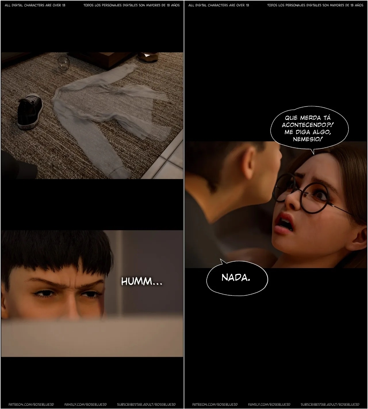 Dismissed By Rose Blue 3D Part 6 Hentai pt-br 37