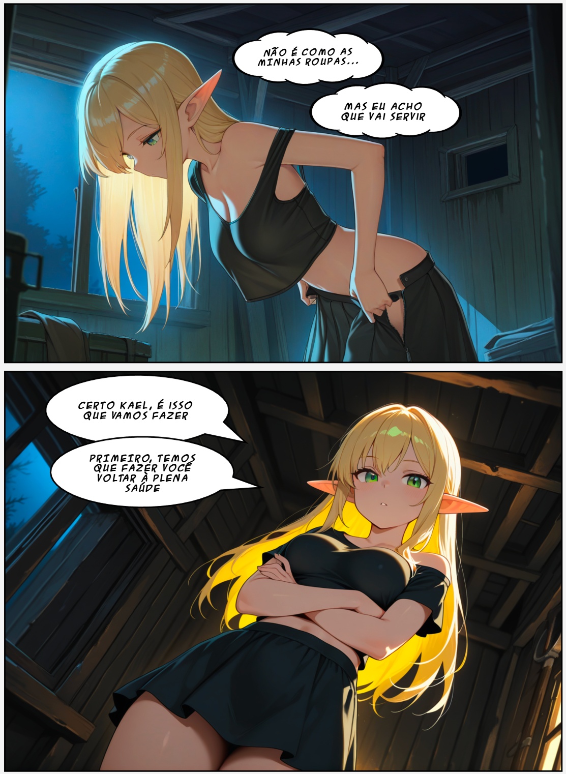 Fall Of The Holy Paladin Part 2: Liara's Descent Hentai pt-br 35