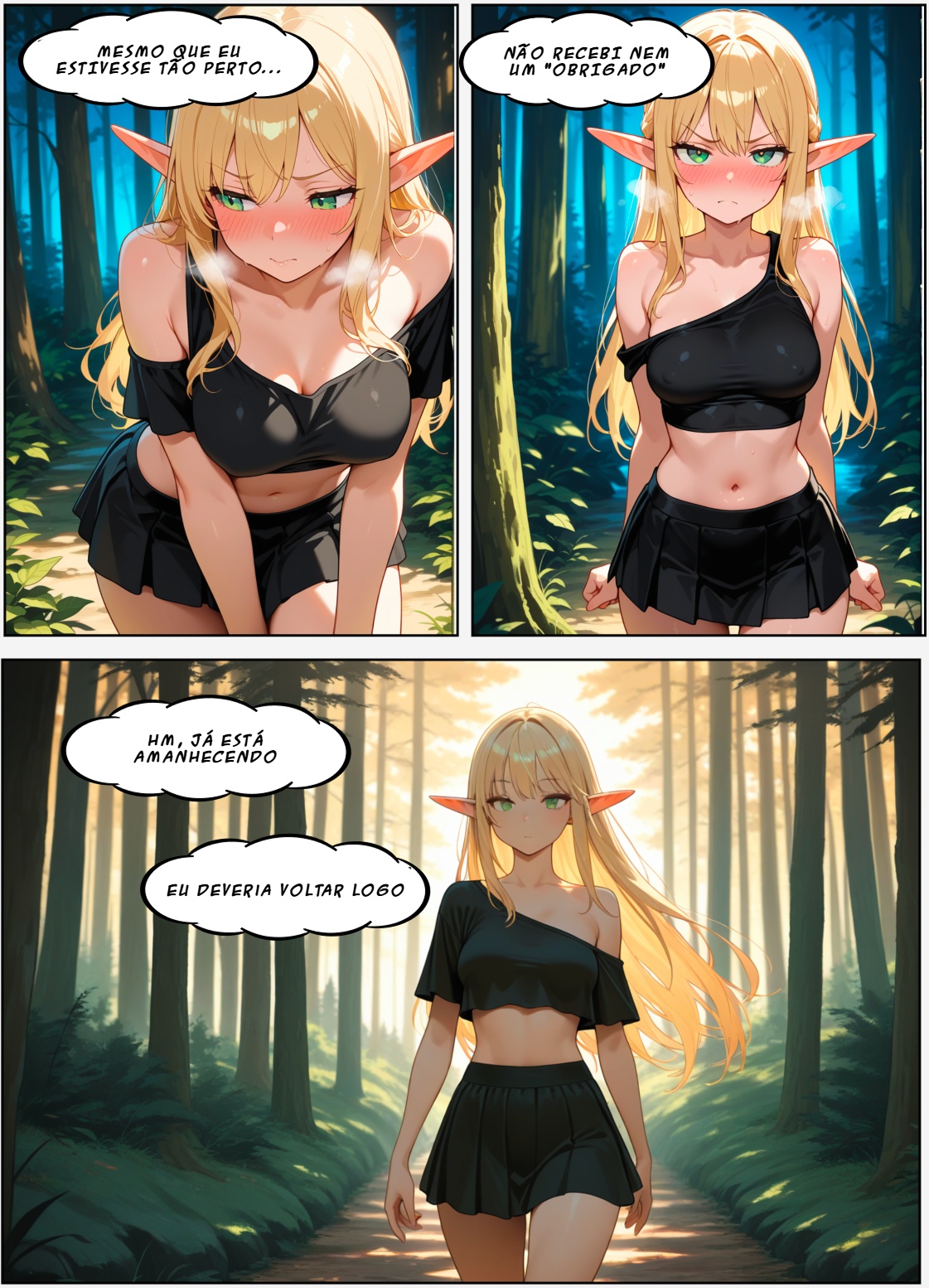 Fall Of The Holy Paladin Part 2: Liara's Descent Hentai pt-br 38