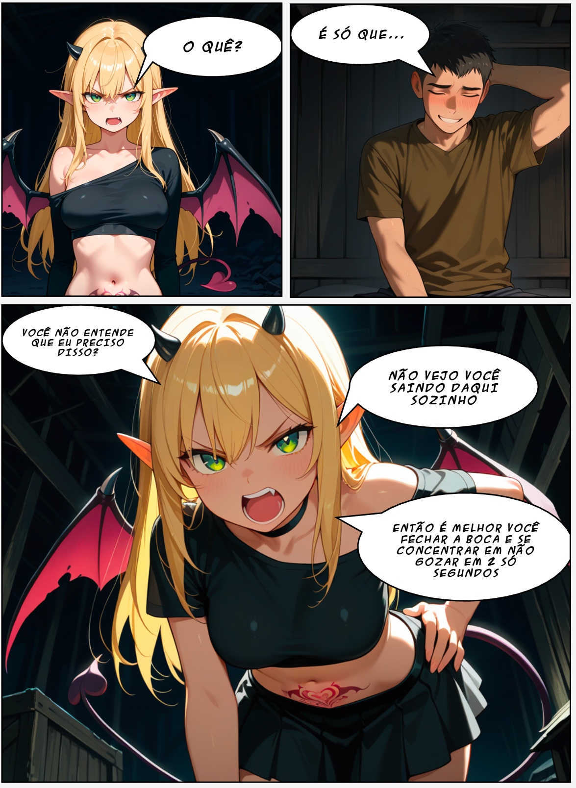 Fall Of The Holy Paladin Part 2: Liara's Descent Hentai pt-br 47