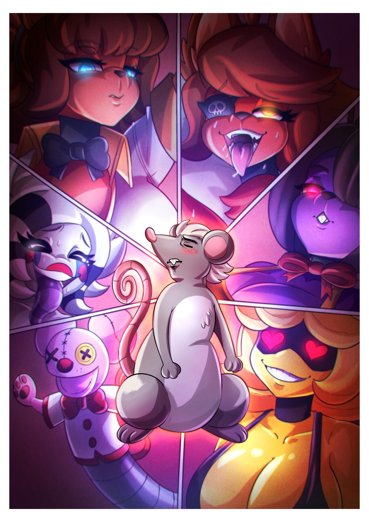 Fap Nights At Frennis Part 3 "THE OBSERVER" Hentai pt-br 02