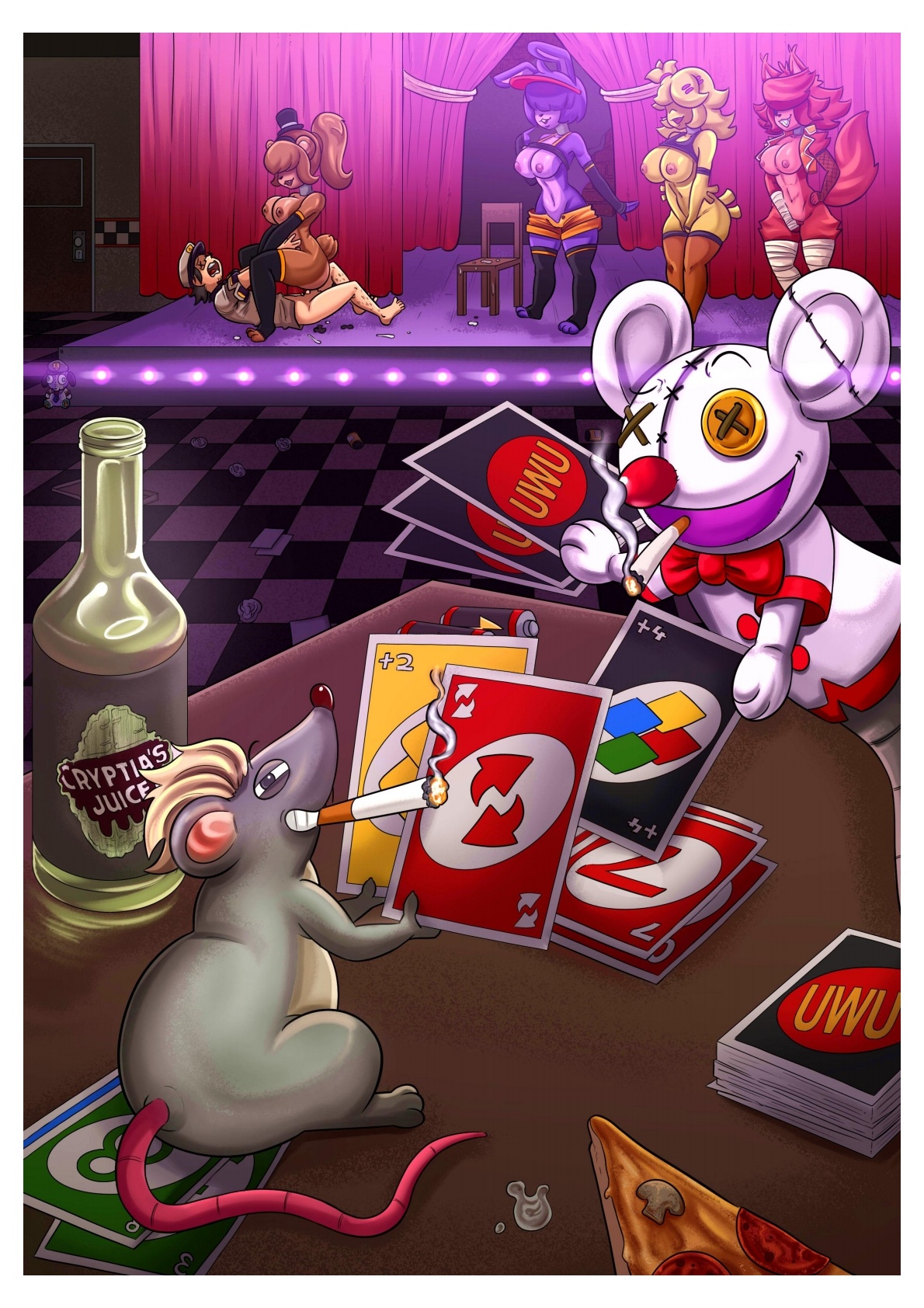 Fap Nights At Frennis Part 3 "THE OBSERVER" Hentai pt-br 24