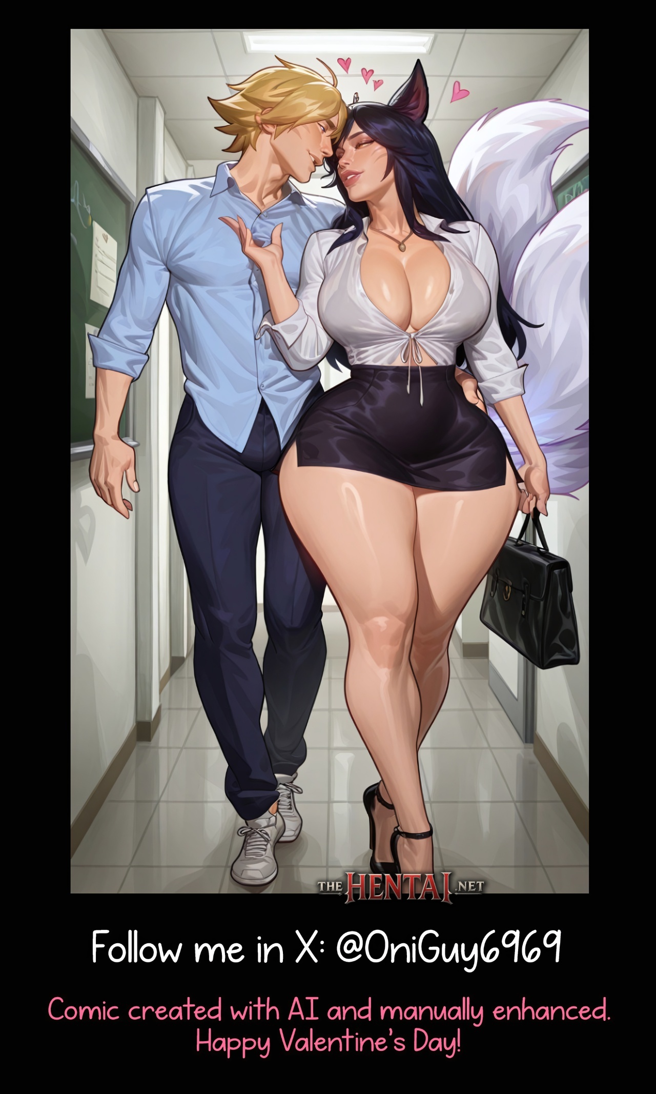 Fox Lesson Hentai pt-br 16