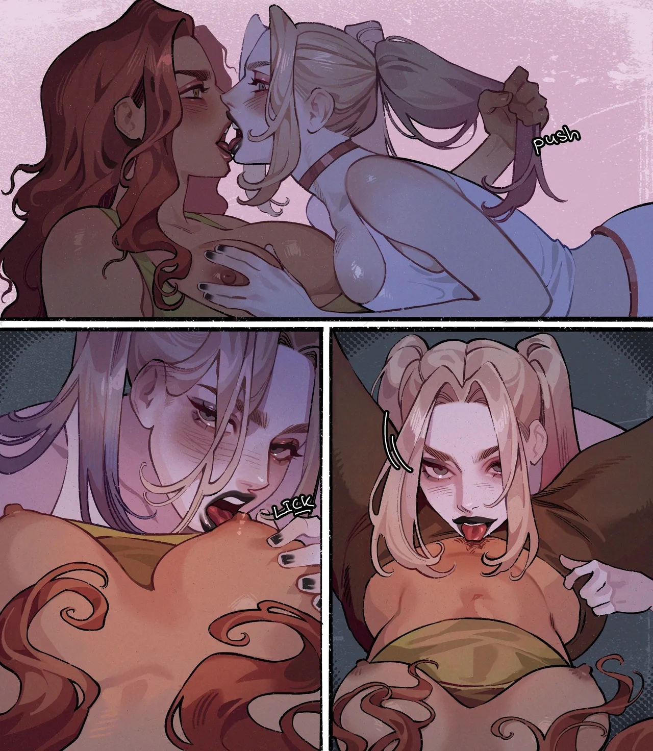 Harley x Ivy By Ahoguru Hentai pt-br 09