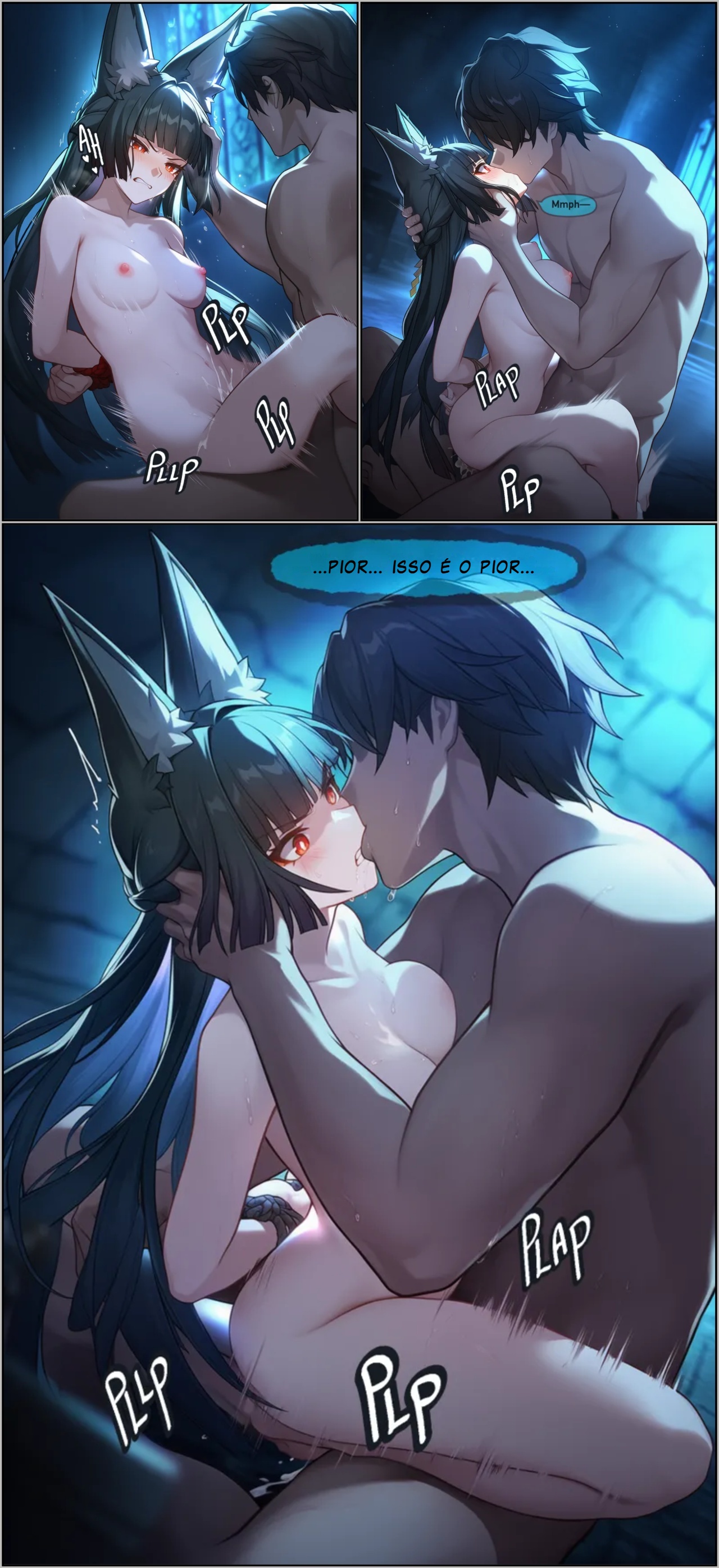 Hoshimi Miyabi Captured Part 2 Hentai pt-br 18